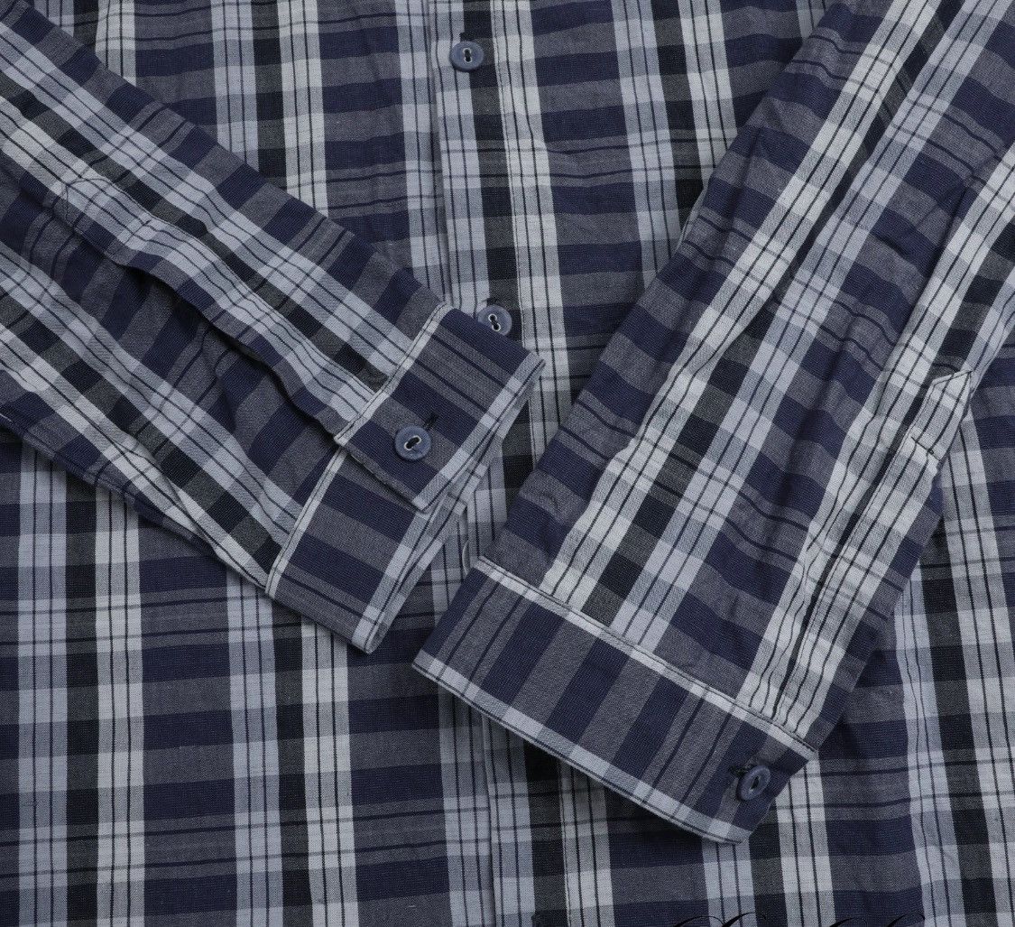 Frank Leder NWOT $385 Dry Textures Plaid Button Up Size US L / EU 52-54 / 3 - 4 Thumbnail