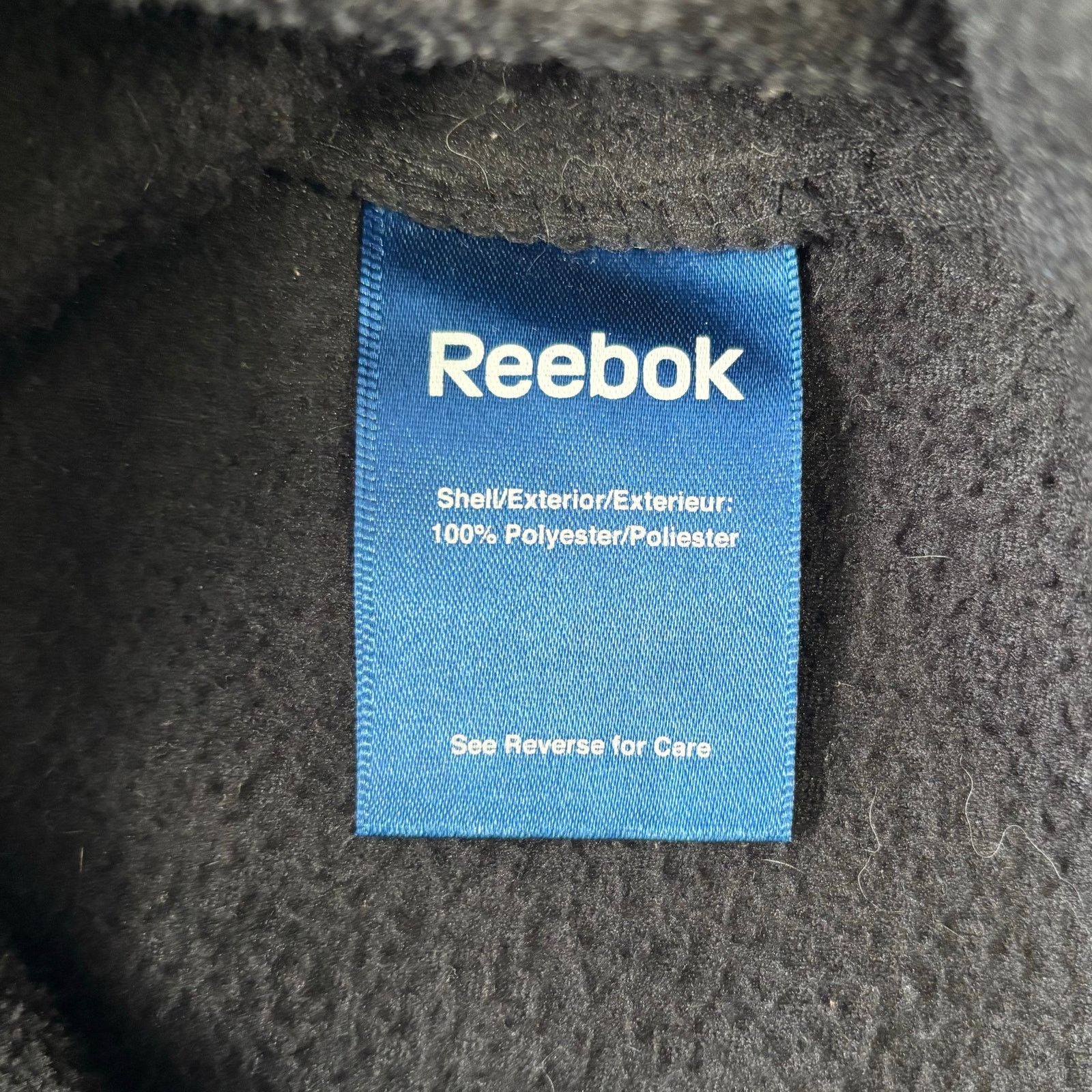 Reebok Reebok Black Fleece Zip-Up Jacket – Size Small – Lightweight Size US S / EU 44-46 / 1 - 6 Thumbnail