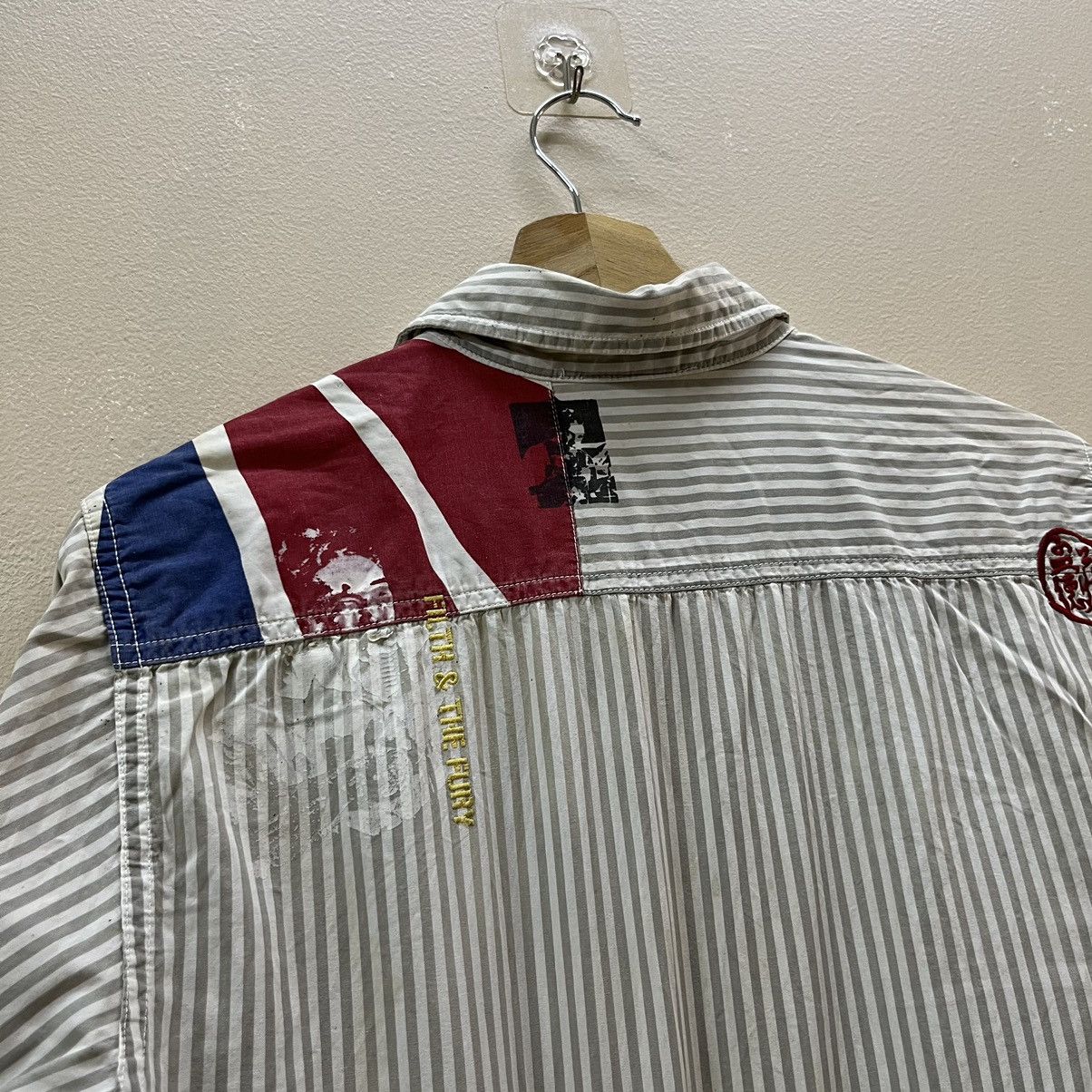 Ringspun × Seditionaries Vintage Ringspun Anarchist Button Up Shirt Size US M / EU 48-50 / 2 - 9 Thumbnail
