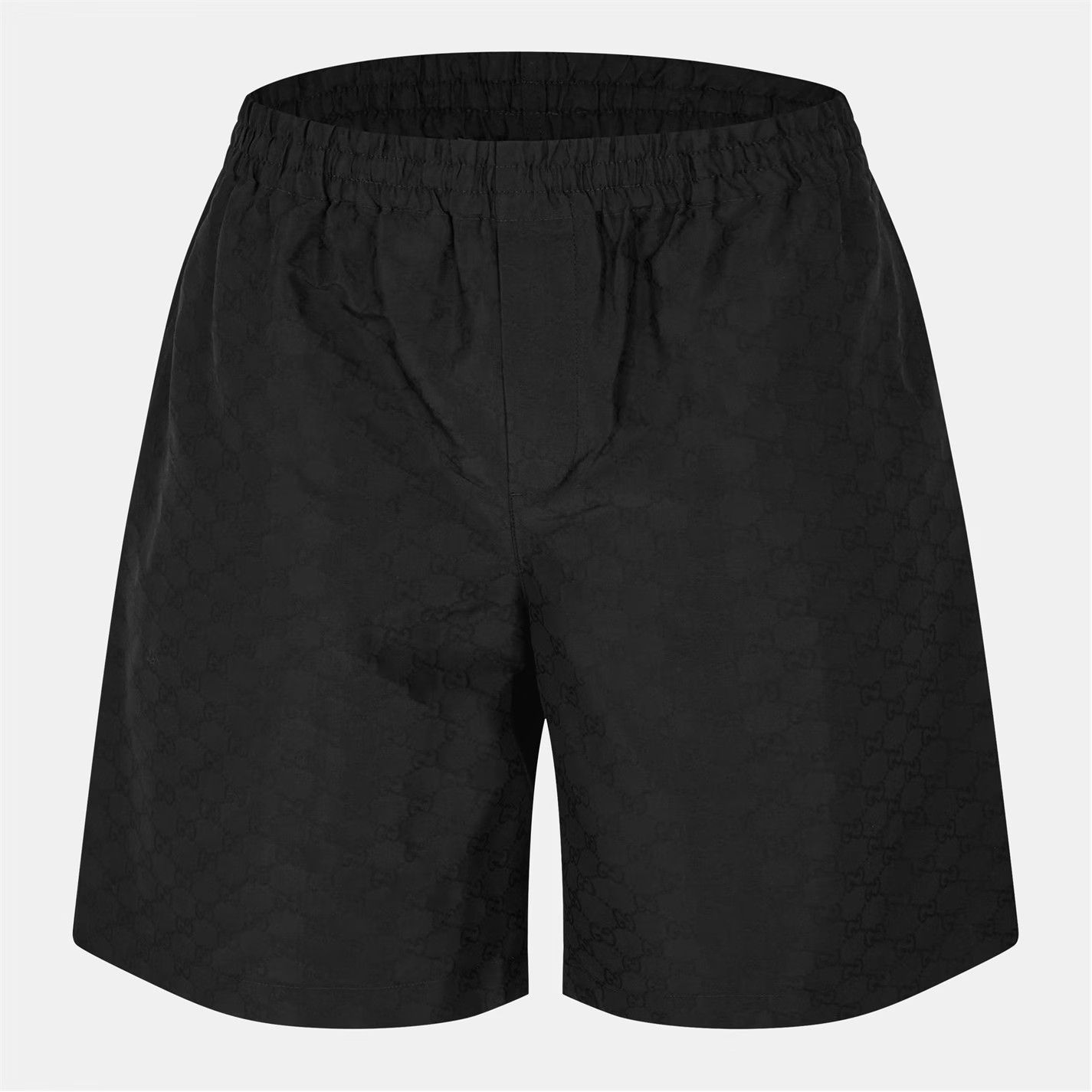 Gucci o1g2r1mq0426 Silk GG Shorts in Black Size US 36 / EU 52 - 1 Thumbnail