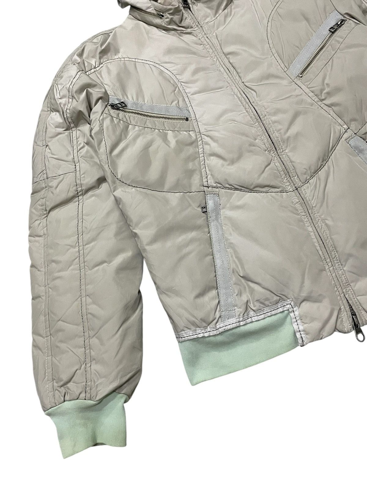 Marithe + Francois Girbaud AW/96 Girbaud Geometrical Paneled Padded Down Jacket Size US M / EU 48-50 / 2 - 7 Thumbnail