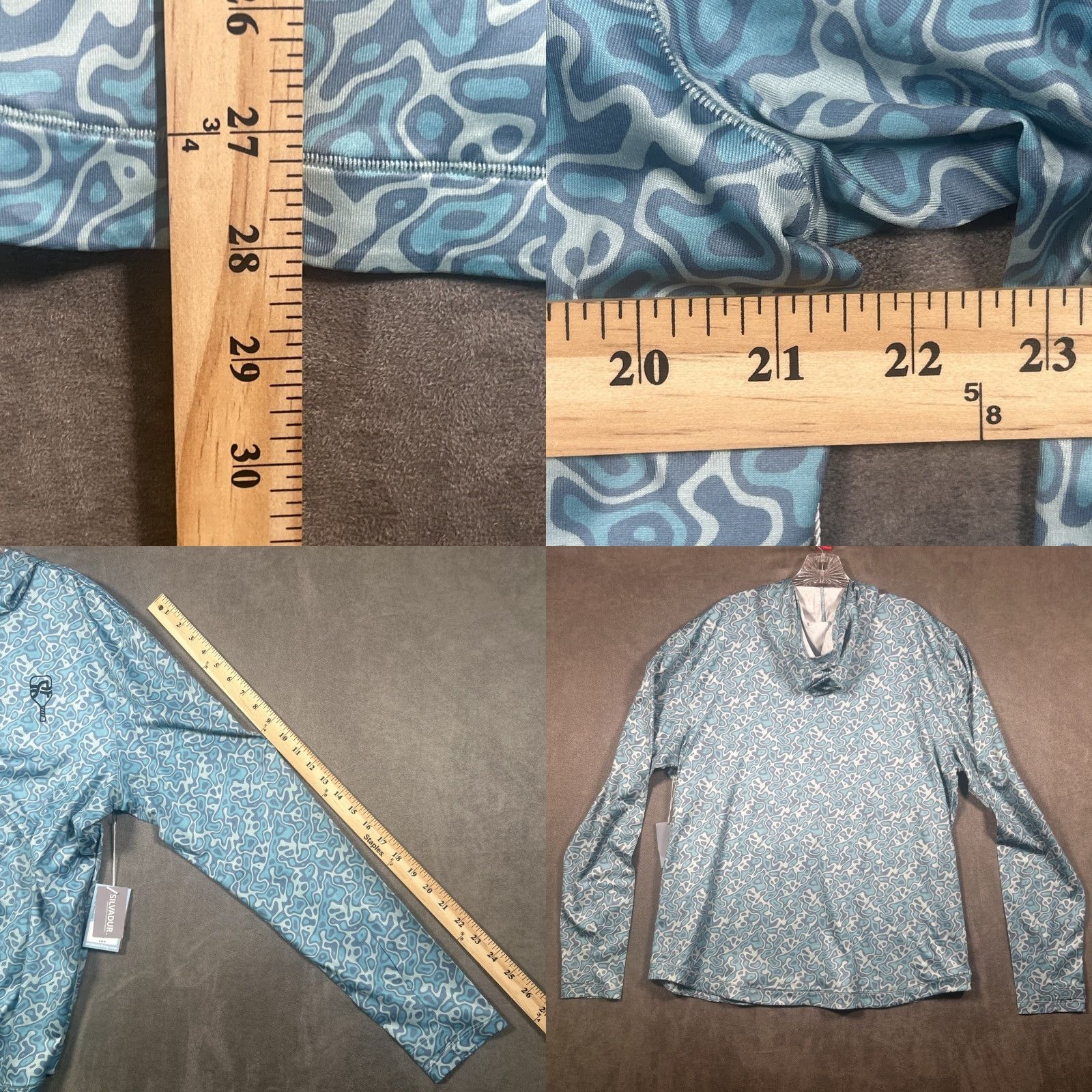 Vintage Amble Performance Shirt Vactic Pro Offshore Hoodie Camo Long Sleeve Mens L Size US L / EU 52-54 / 3 - 8 Thumbnail
