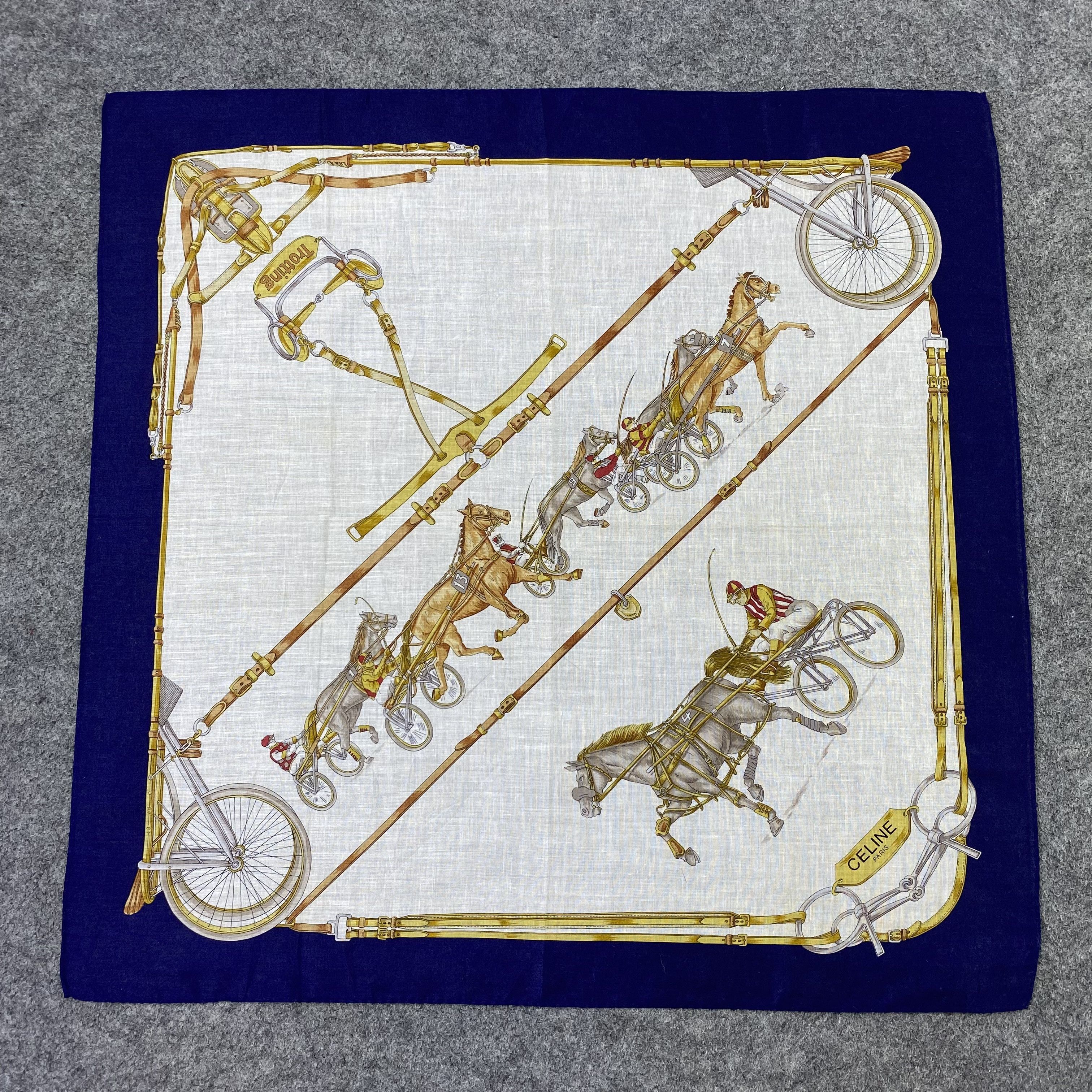 Celine Celine Handkerchief / Bandana / Neckerchief-B2166 Size ONE SIZE - 3 Thumbnail