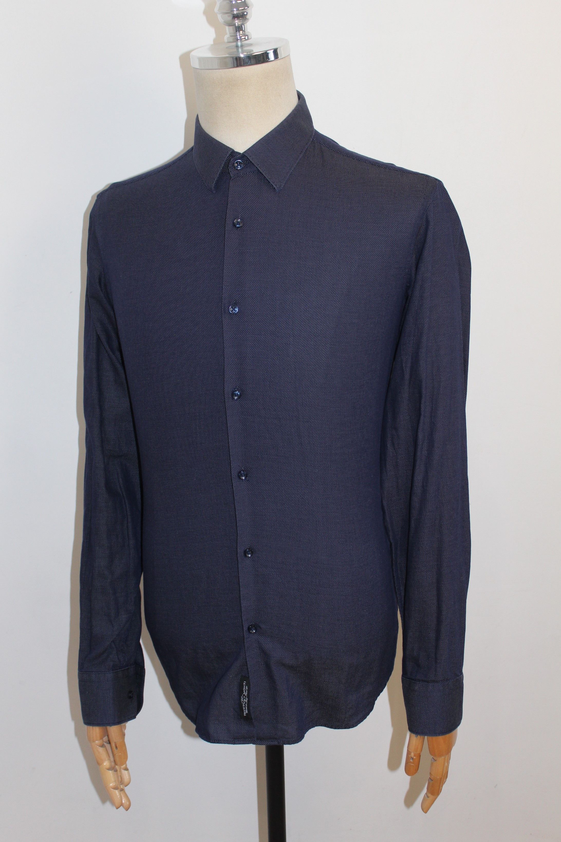 Hugo Boss Men's Hugo Boss Tessitura Monti Long Sleeve Shirt Top Size M Size US M / EU 48-50 / 2 - 1 Thumbnail