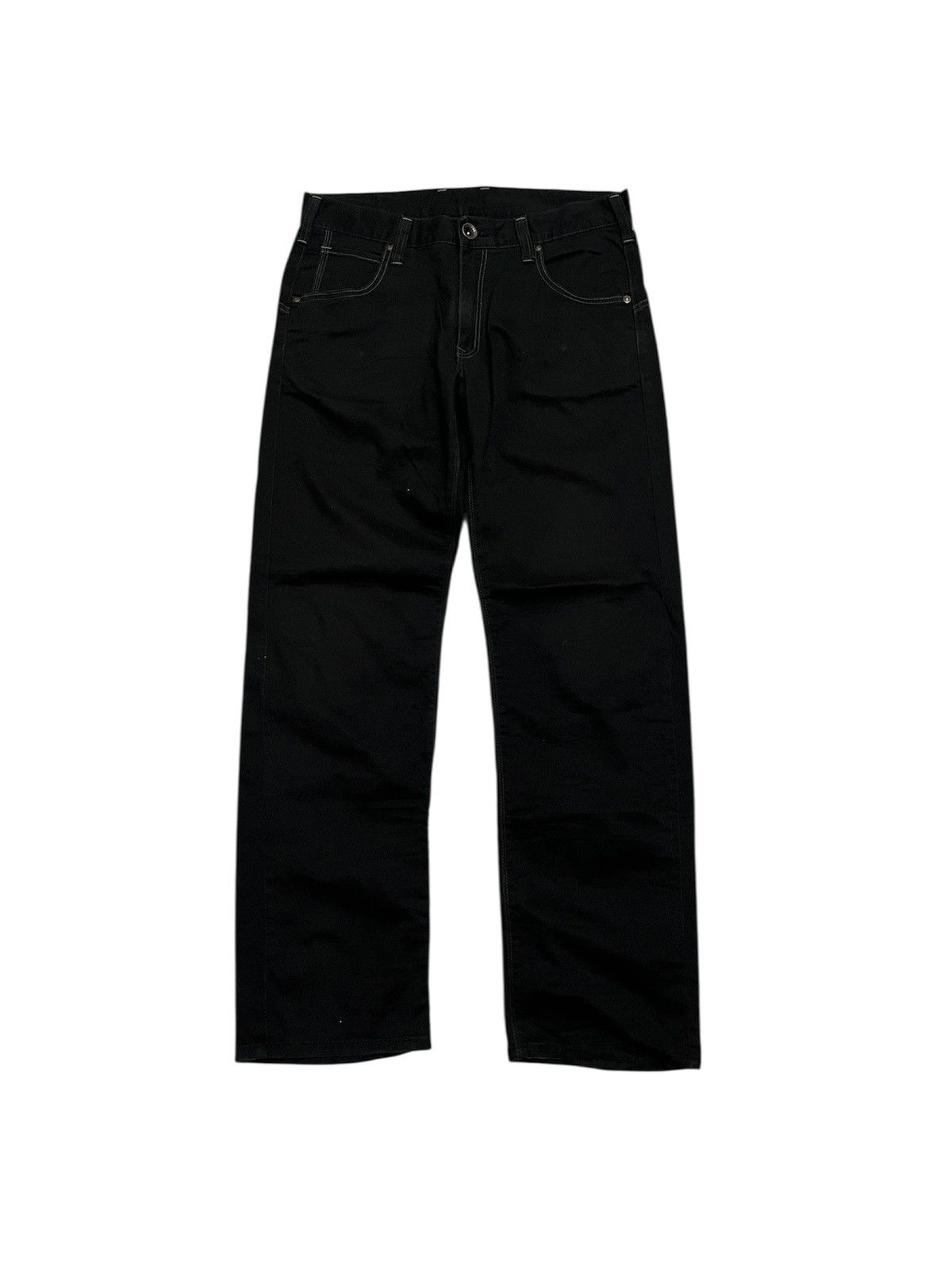 Hysteric Glamour RARE‼️Edwin Exclusive Vintage Black Pants Wings Embroidery Size US 32 / EU 48 - 2 Thumbnail