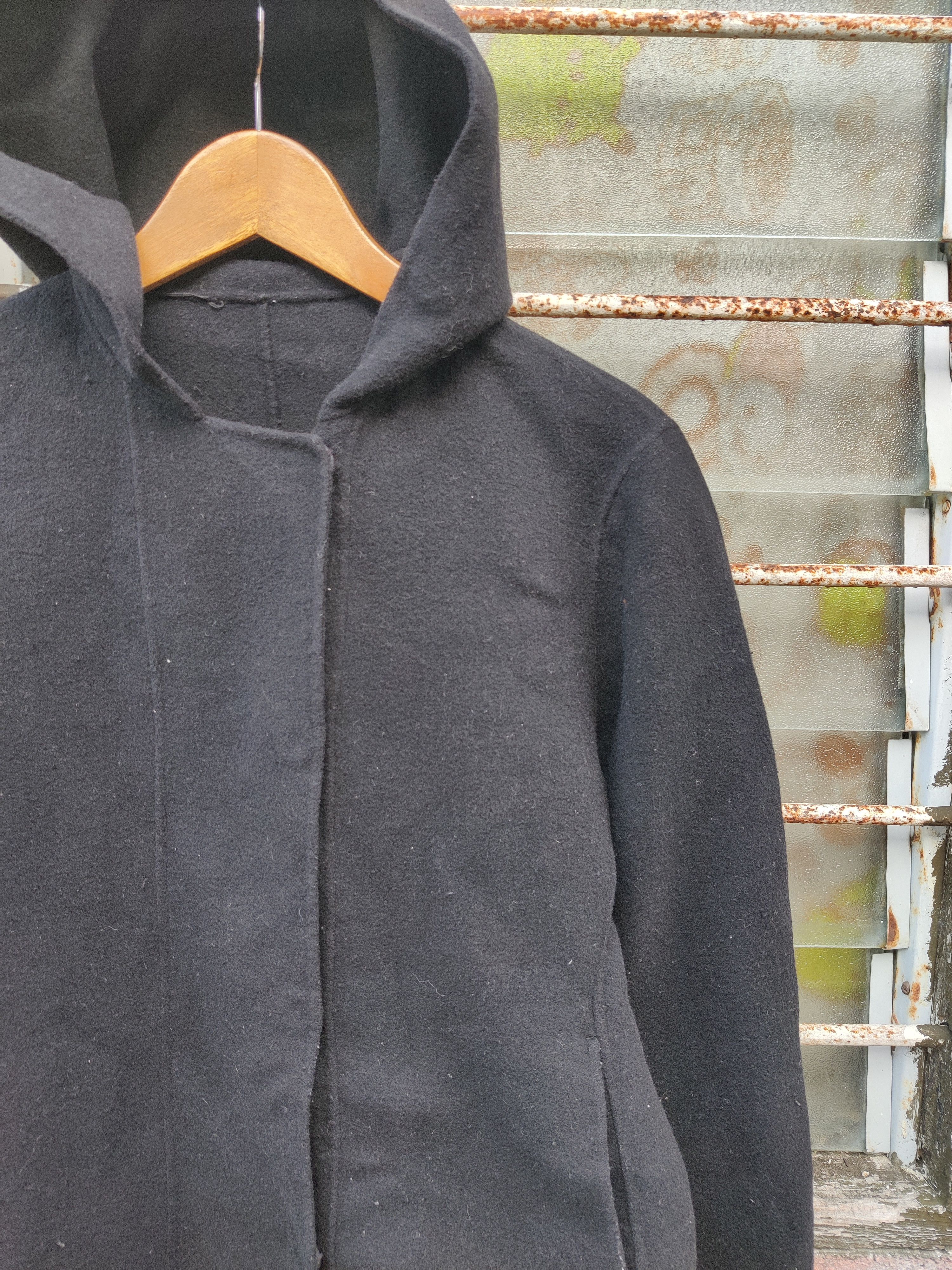 DKNY Vintage Archive DKNY Wool All Black Jacket Size US S / EU 44-46 / 1 - 2 Thumbnail