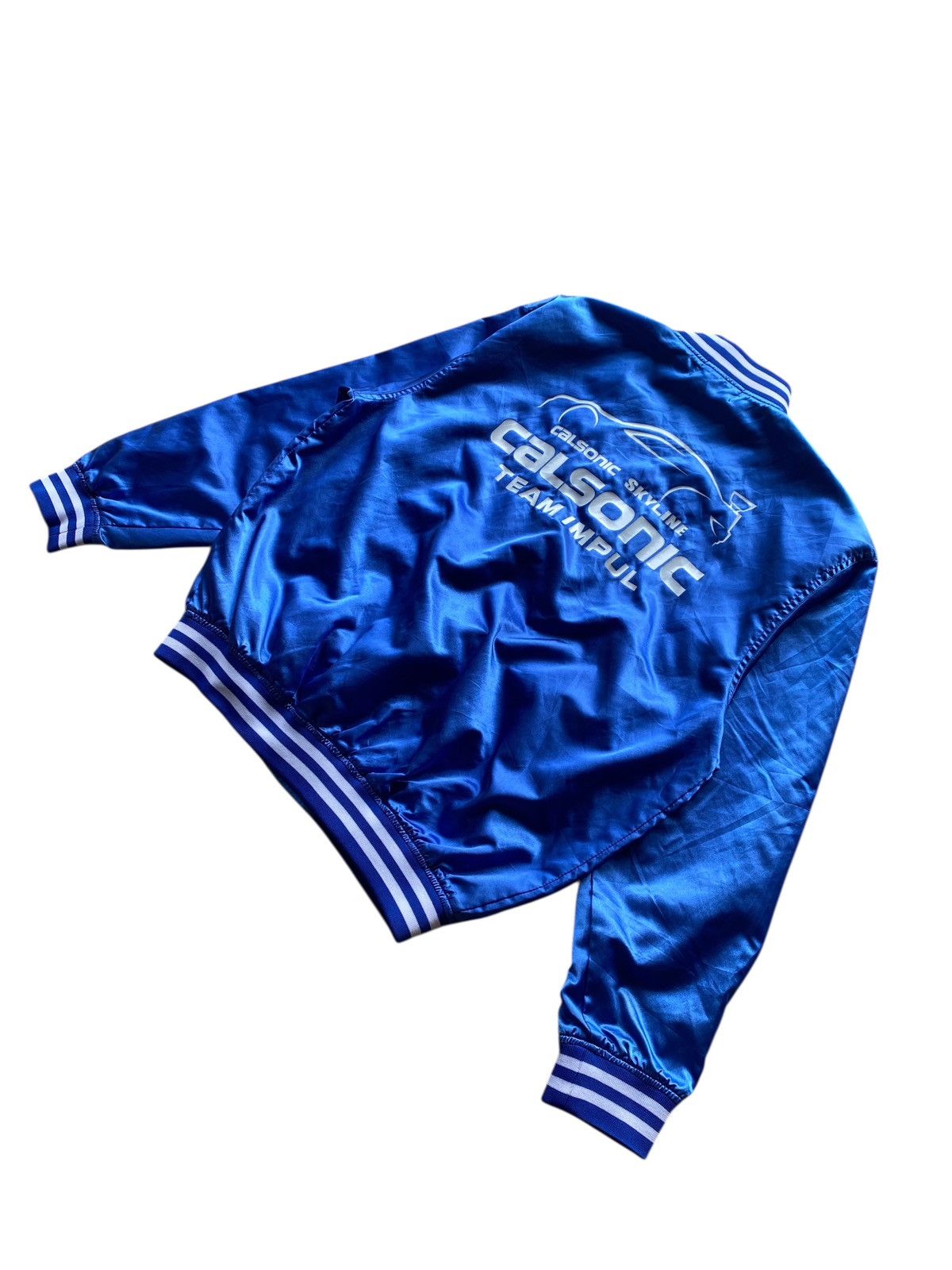Sports Specialties Toyota Calsonic skyline team button nylon jacket Size US M / EU 48-50 / 2 - 2 Thumbnail
