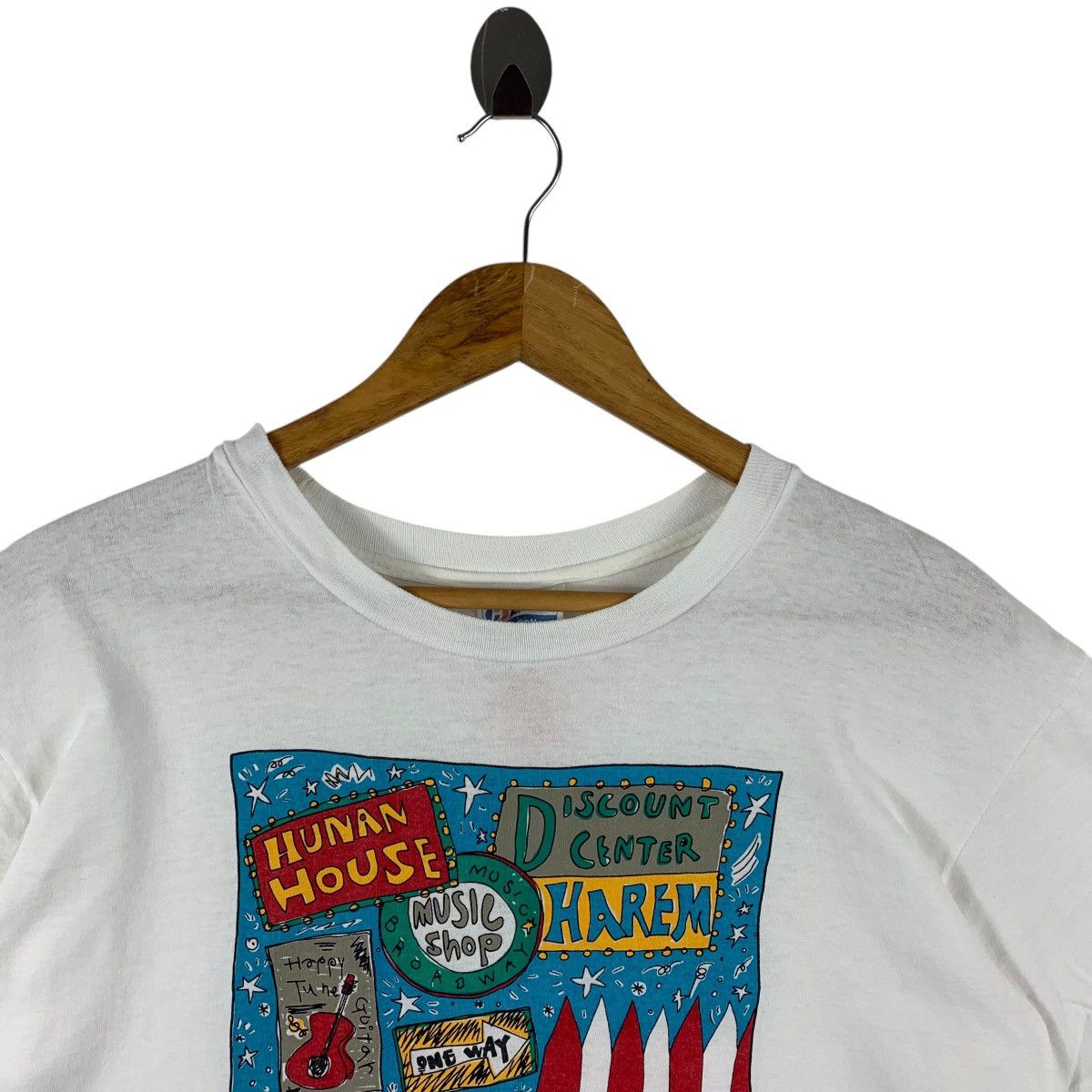Vintage Vintage HUNAN HOUSE ART printed tee Size US L / EU 52-54 / 3 - 2 Thumbnail