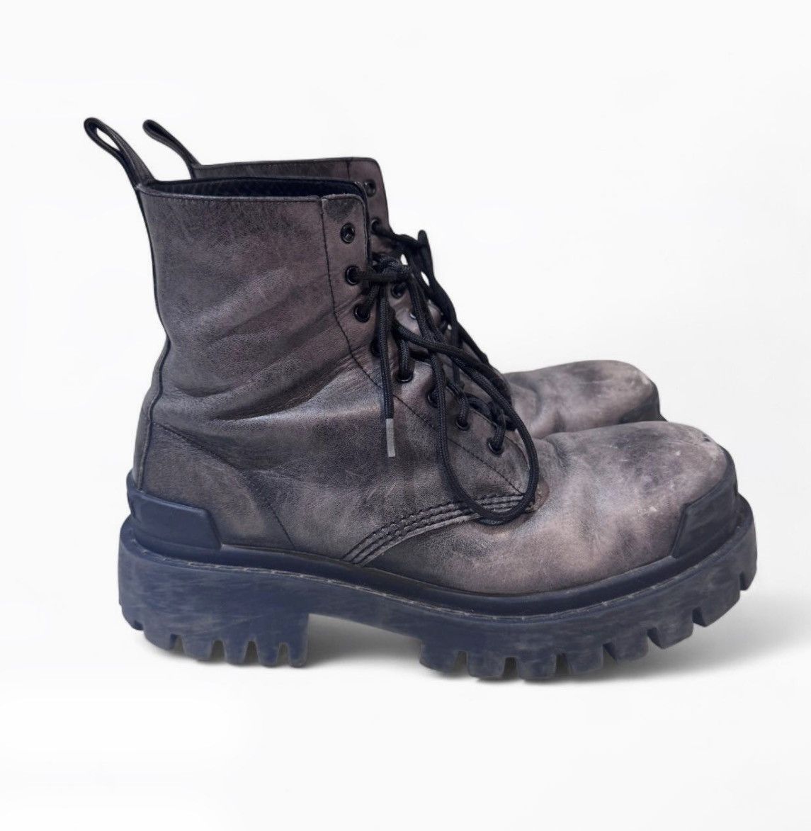 Balenciaga Balenciaga strike boots leather Size US 8 / EU 41 - 3 Thumbnail