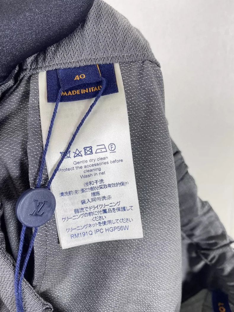 Louis Vuitton Louis Vuitton Straight-leg trousers with waistband pants Size US 40 / EU 56 - 5 Thumbnail