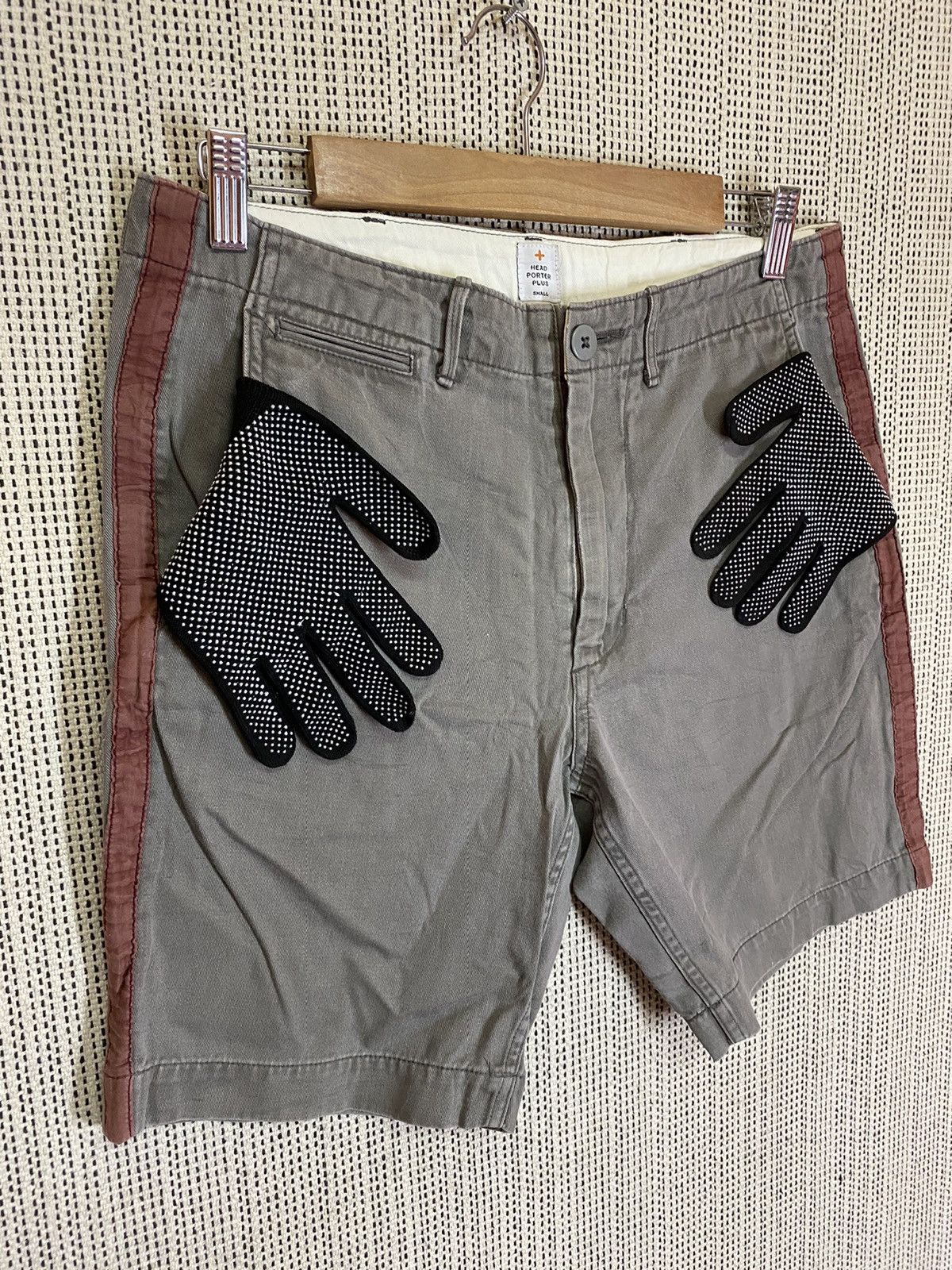 Head Porter × Japanese Brand × Porter ‼️HEAD PORTER PLUS SHORT PANTS SIDE TAPE SIZE 32‼️ Size US 32 / EU 48 - 3 Thumbnail