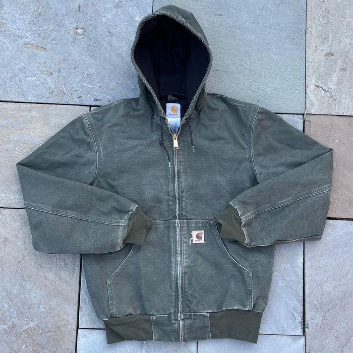 Carhartt Carhartt Active Jacket, Moss Green ThermalLined Grailed
