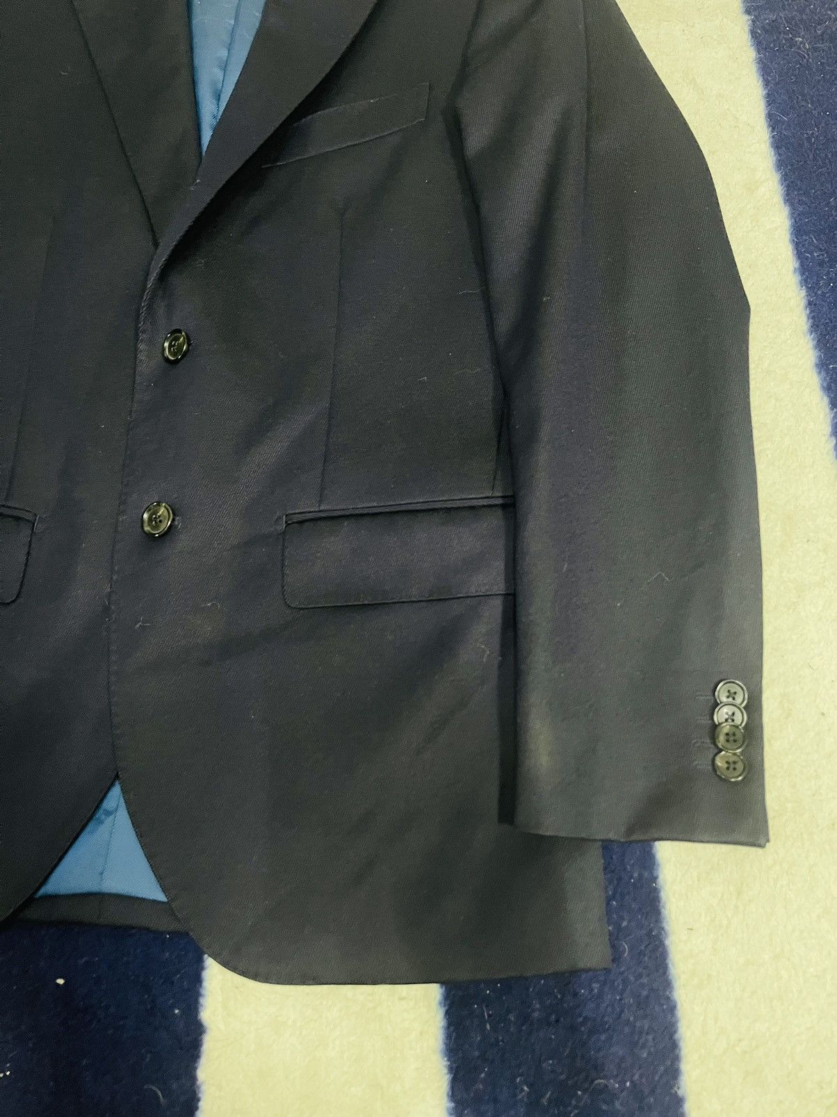 Japanese Brand Vitale Barberis Canonico Blazer (09) Size US M / EU 48-50 / 2 - 10 Thumbnail