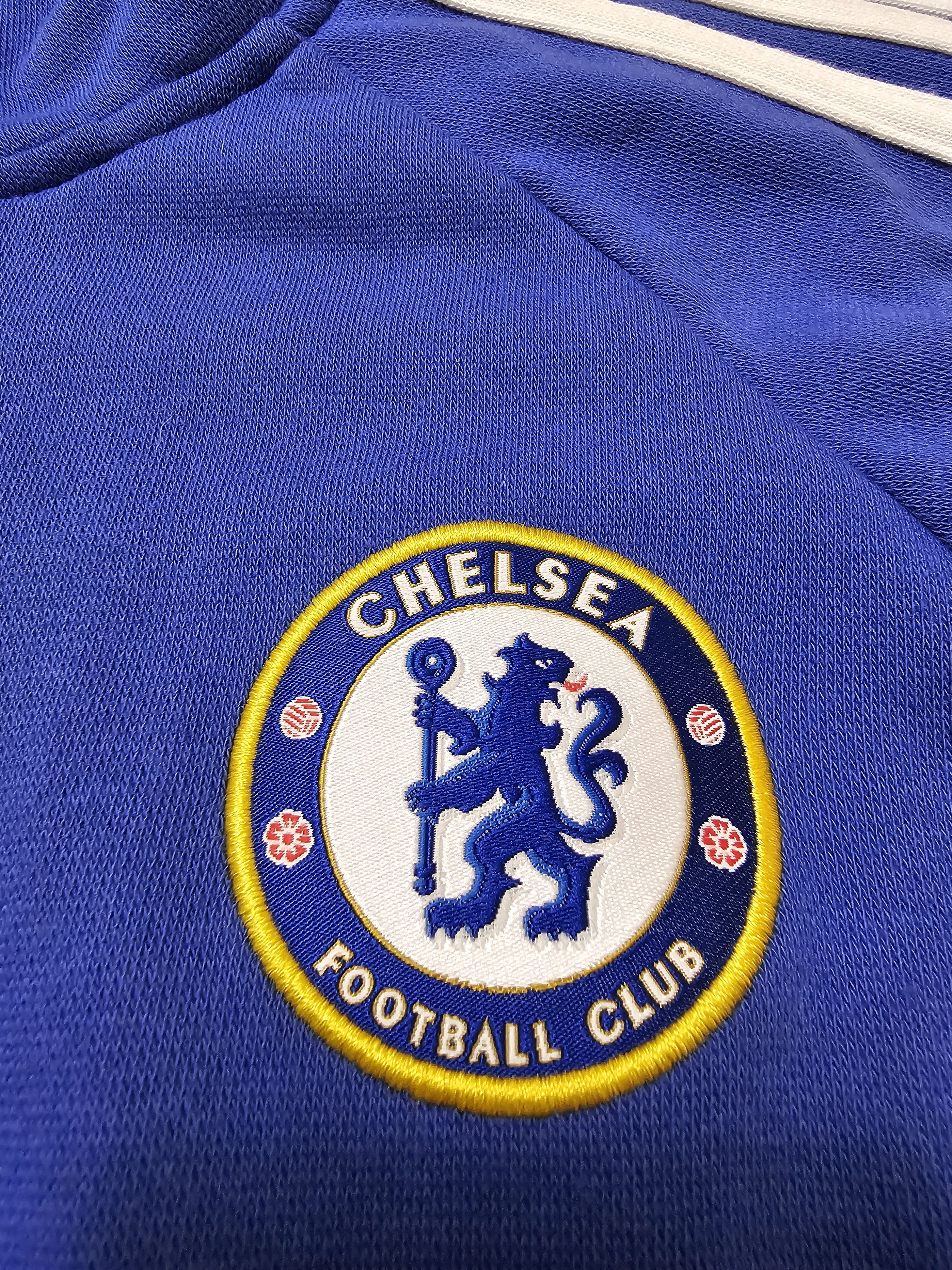 Adidas CHELSEA 2008 TRAINING JACKET FOOTBALL JACKET COTTON SOCCER Size US M / EU 48-50 / 2 - 4 Thumbnail
