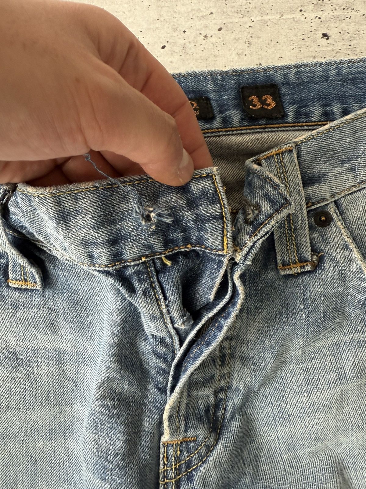 Ed Hardy Vintage Y2K Ed Hardy x Christian Audigier Boys Denim Pants Size US 33 - 13 Thumbnail