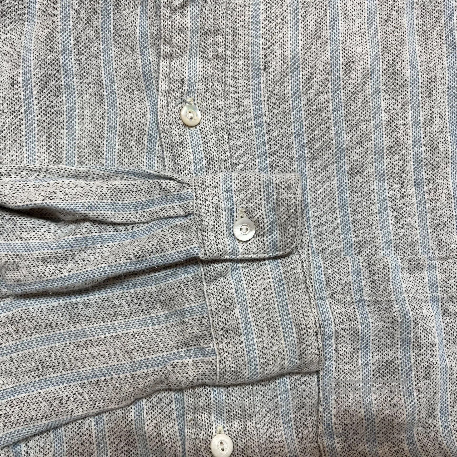 RRL Ralph Lauren RRL Vintage Striped Shirt. Size US M / EU 48-50 / 2 - 5 Thumbnail