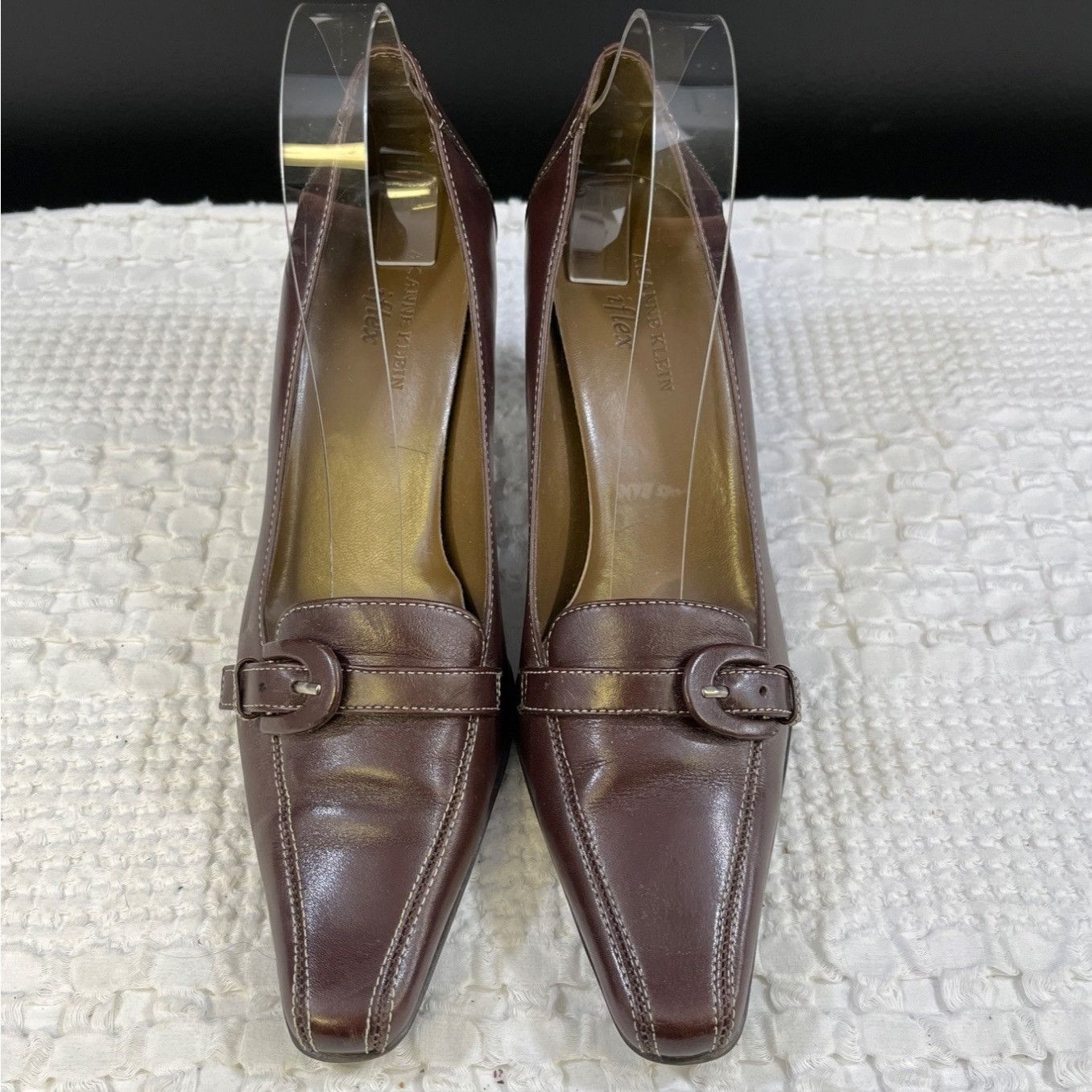 Anne Klein Anne Klein iFlex Maoxoni Women's Brown Shoes/Heels Sz 8M SKU Size US 8 / IT 38 - 1 Thumbnail