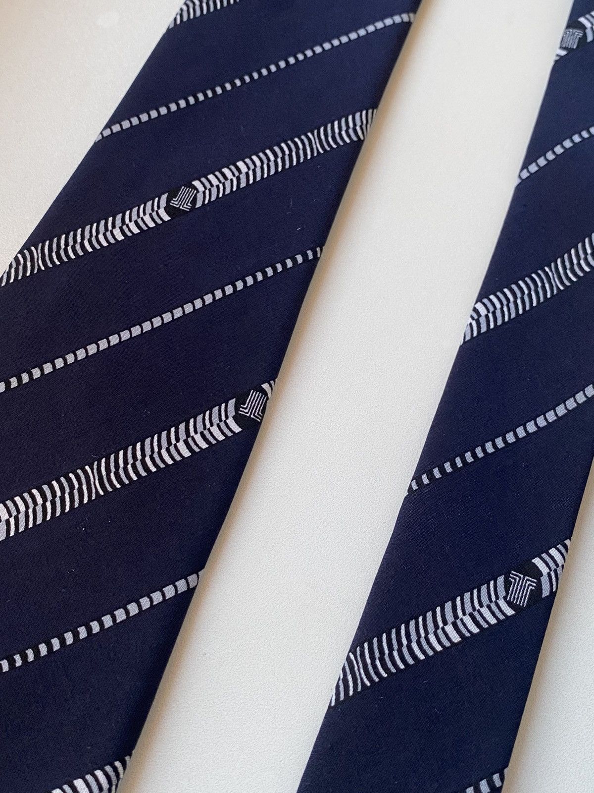 Lanvin 🔥 Vintage Lanvin Luxury Pattern Tie Size ONE SIZE - 8 Thumbnail