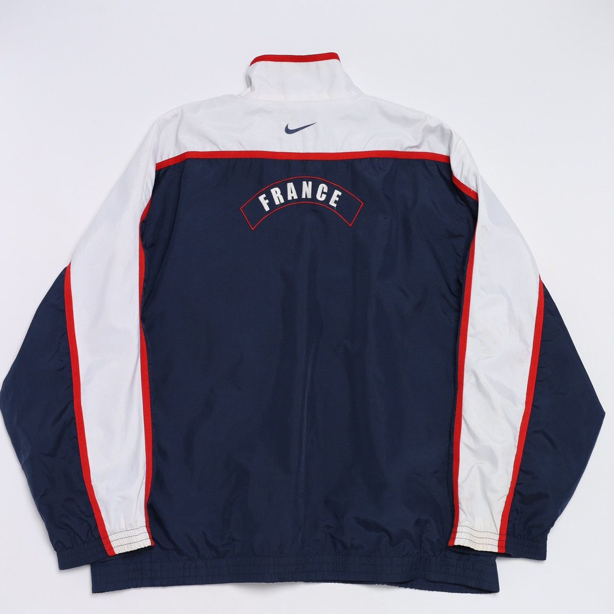 Nike Nike Vintage France Team Soccer Football Jacket Track Top Size US XL / EU 56 / 4 - 2 Thumbnail
