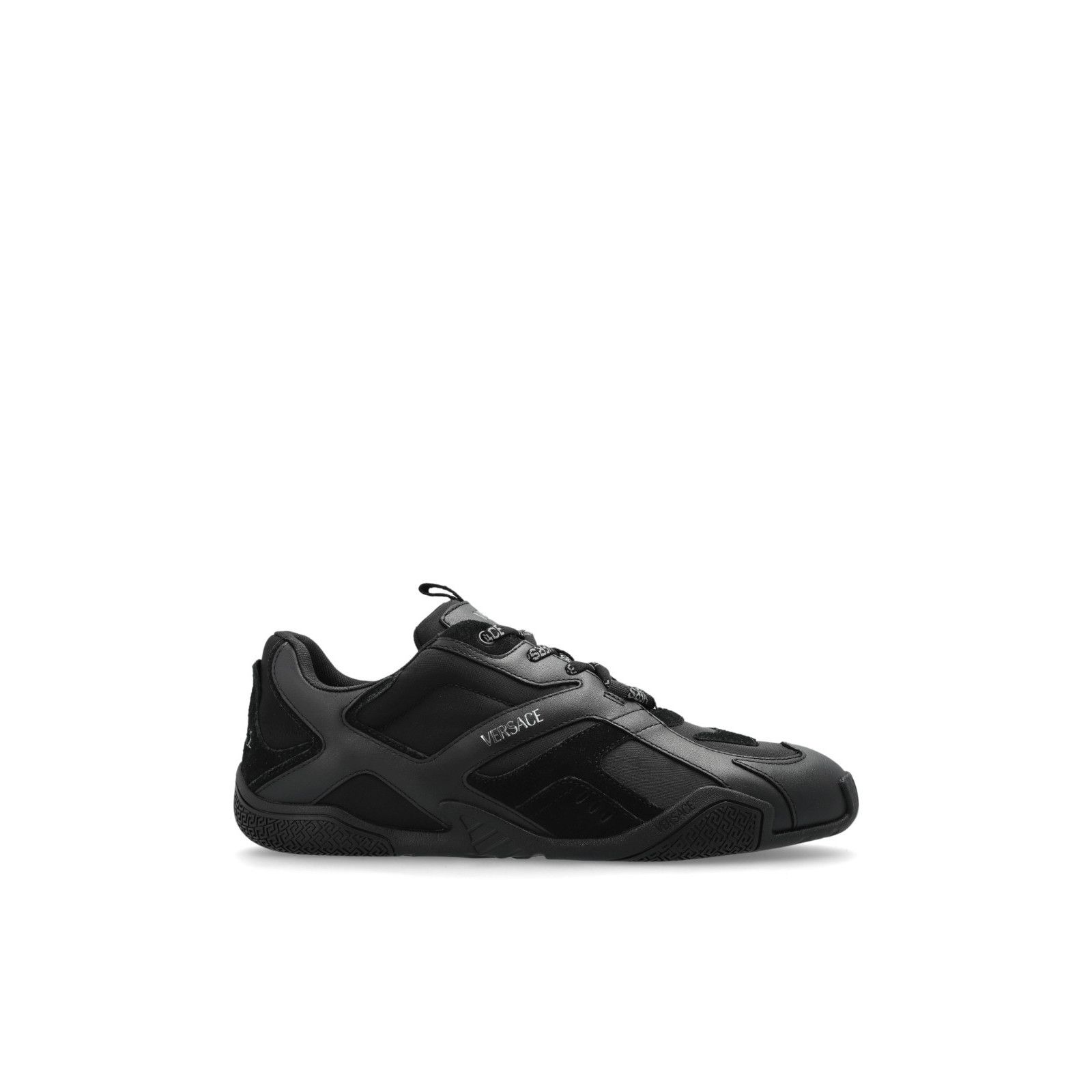 VERSACE Black Sports Shoes New And Authentic (Men's size:US