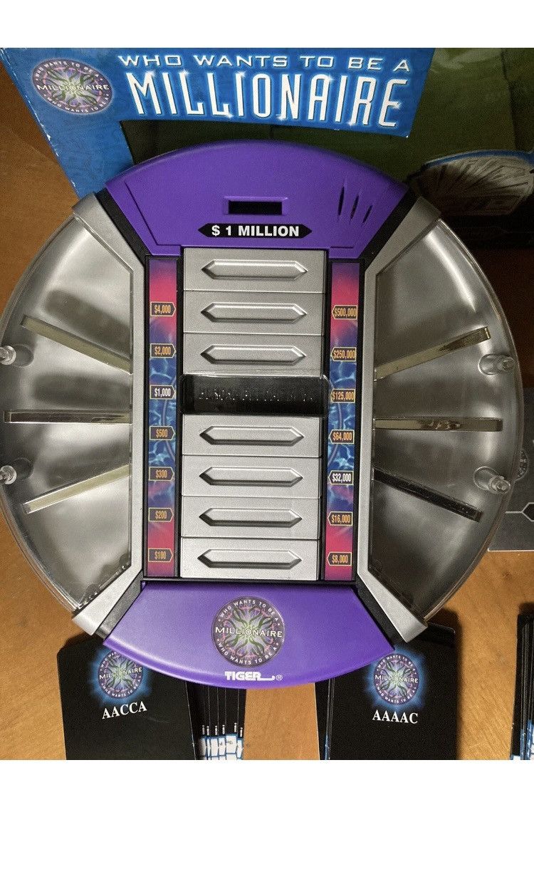 Other Vintage 2001 Who Wants To Be A Millionaire Electronic Game Size ONE SIZE - 3 Thumbnail
