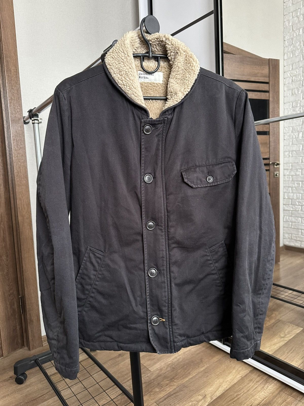 Universal Works Universal Works Twill Deck N1 Fleece Jacket Size US M / EU 48-50 / 2 - 2 Thumbnail