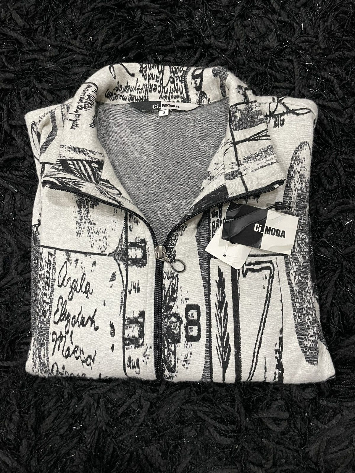 Japanese Brand CI MODA Japanese designer Pop Art Abstract Punk style sz 2 Size US S / EU 44-46 / 1 - 10 Thumbnail