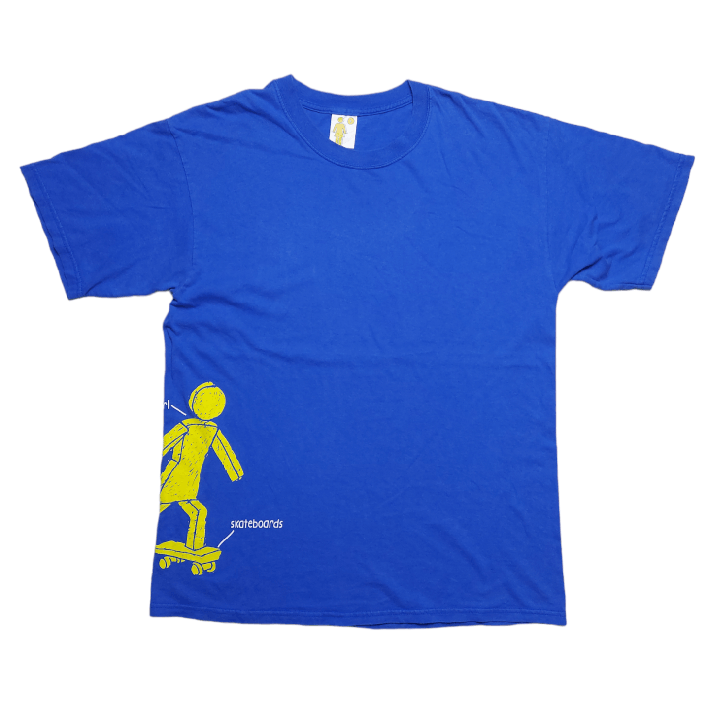 90s Girl Skateboards Tシャツ Unified Goods