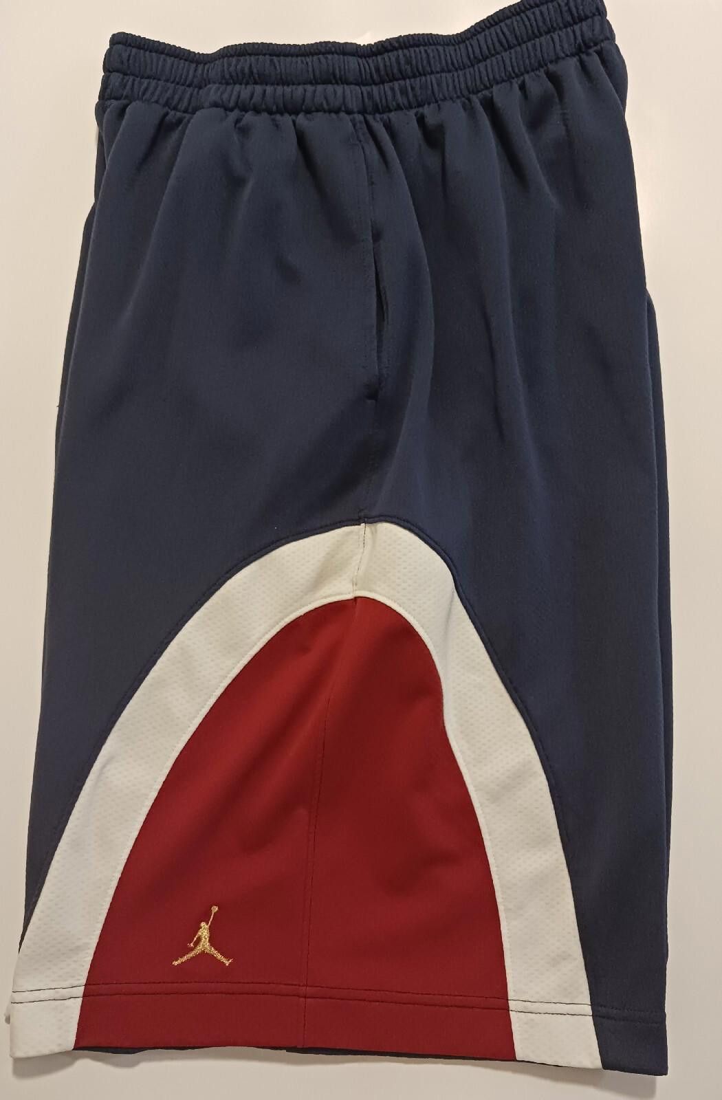 Jordan Brand Jordan Retro Style Athletic Shorts - Navy/Red Size 36" / US 14 / IT 50 - 1 Thumbnail