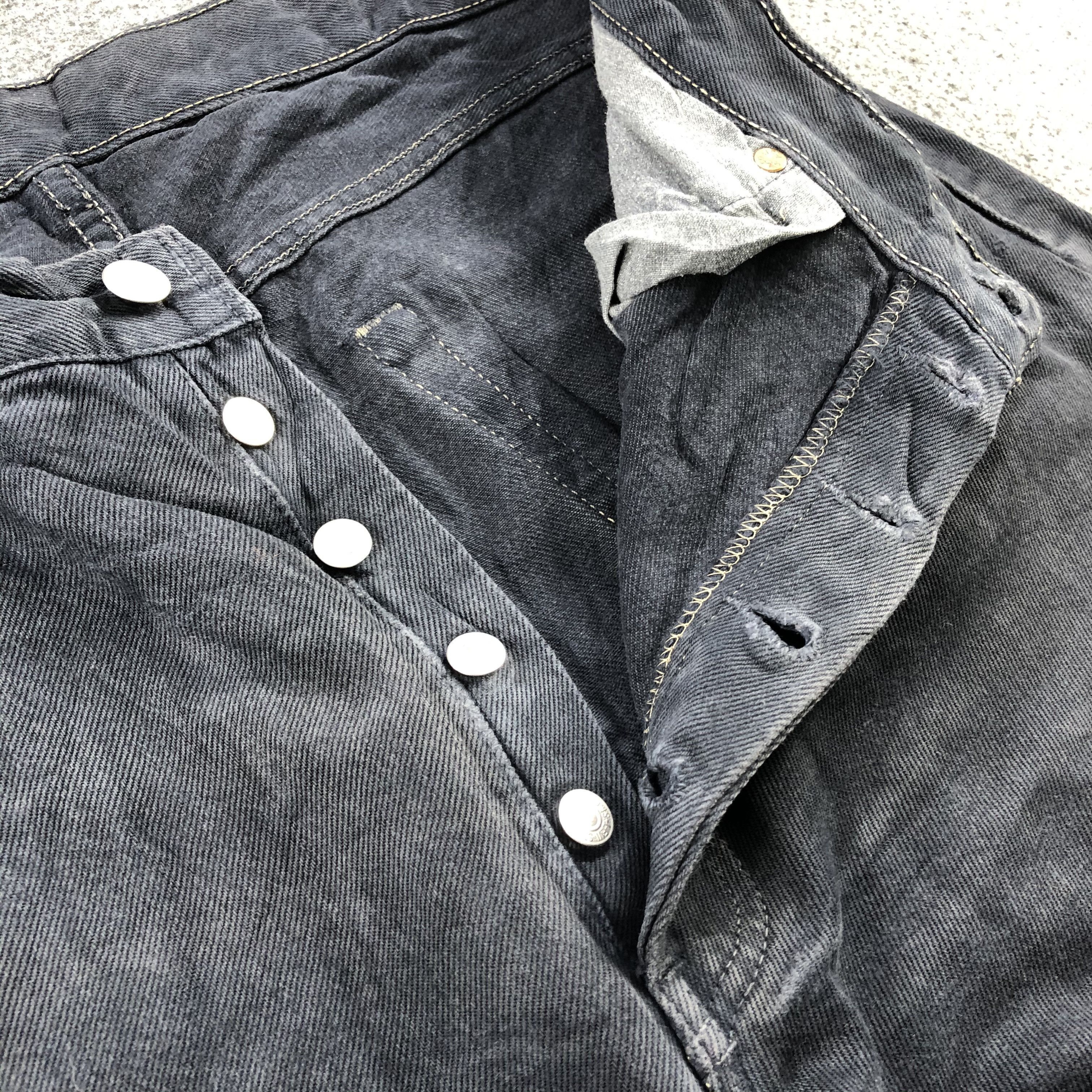 Levi's Vintage 90s Ripped Levis 501 Earth Tone Jeans-J1414 Size US 34 / EU 50 - 10 Thumbnail