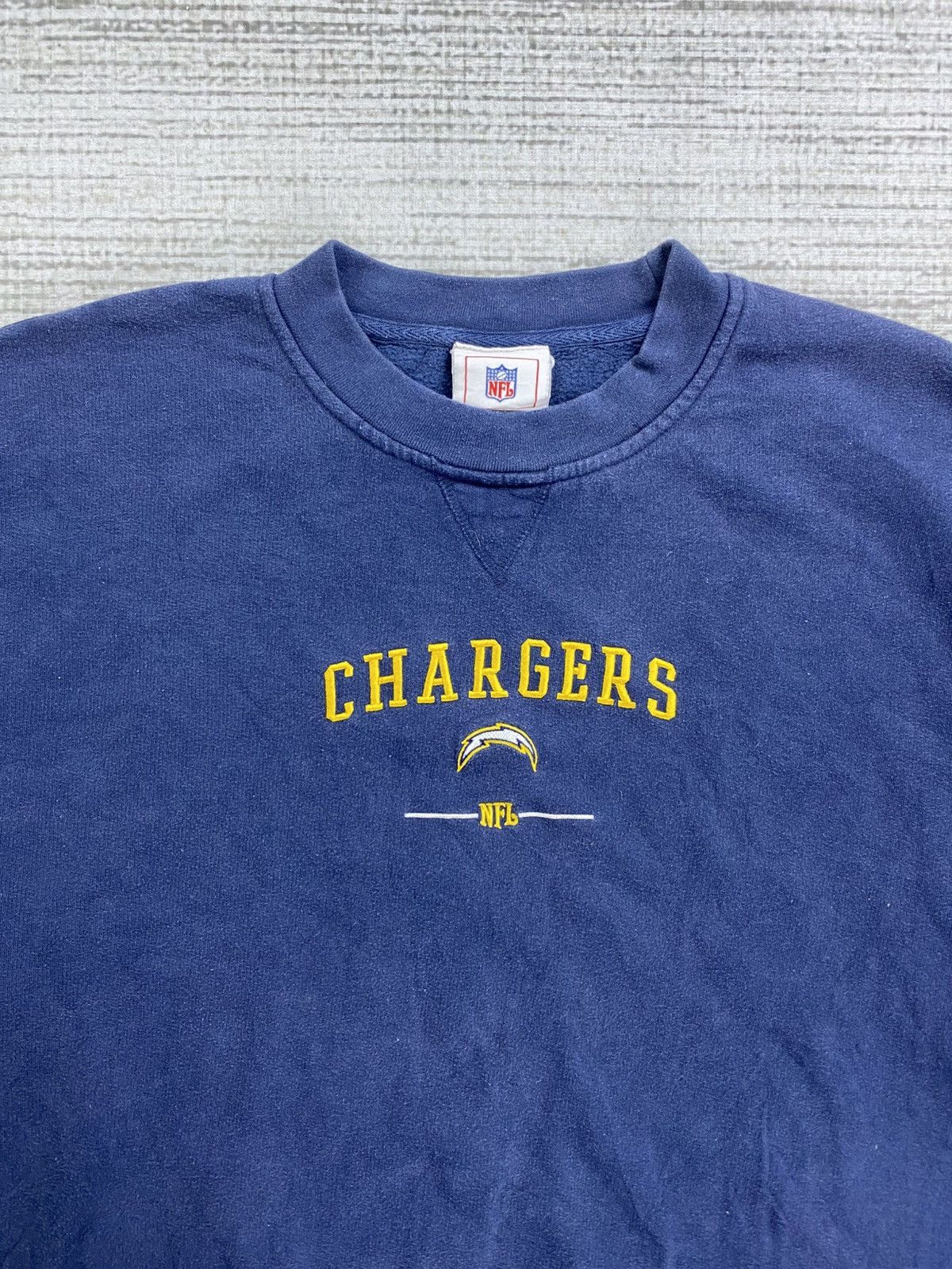 NFL × Vintage Vintage Chargers San Diego NFL Sweatshirt Size US XL / EU 56 / 4 - 5 Thumbnail