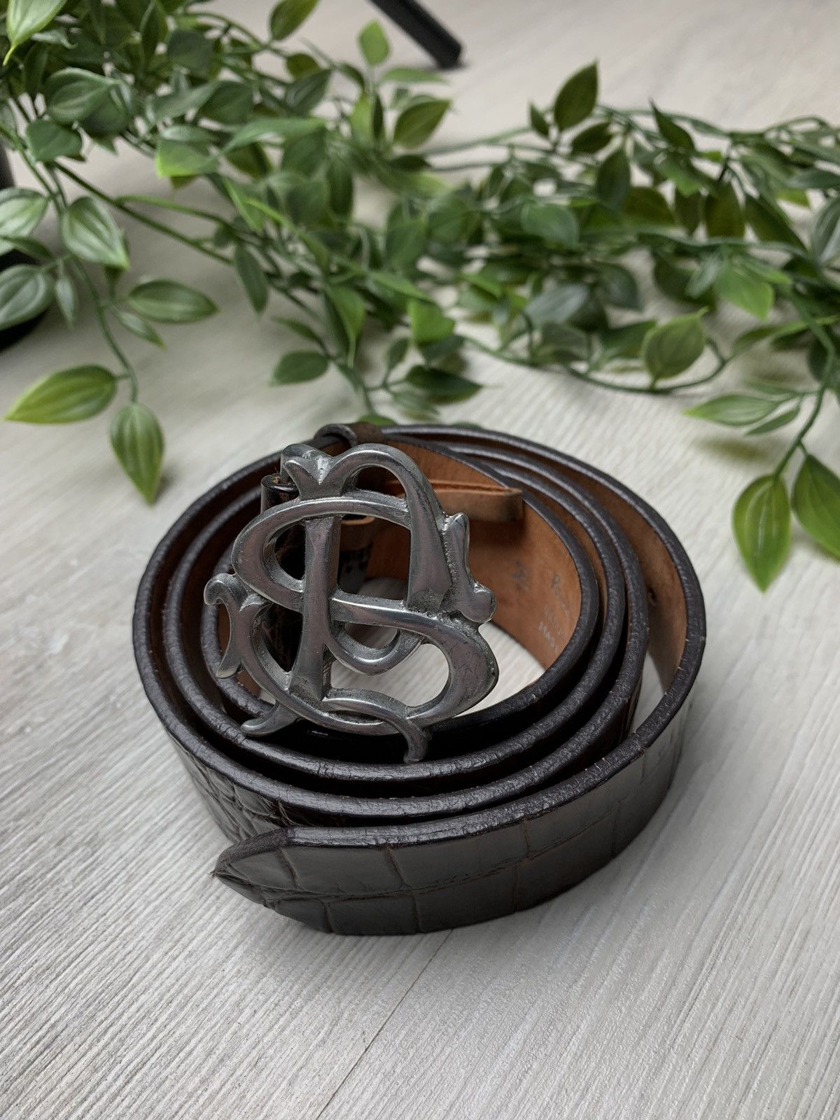 paul smith leather belt