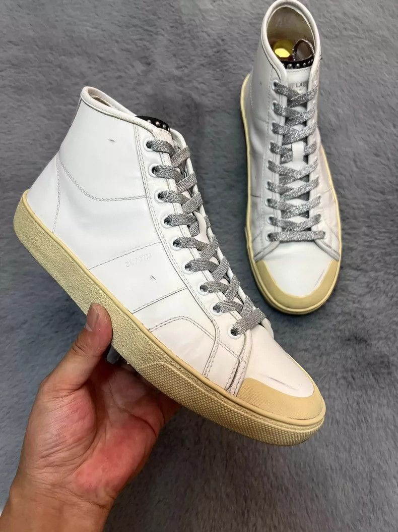 Saint Laurent Paris Saint Laurent Vintage High Top Sneakers-2507 Size US 9 / EU 42 - 2 Thumbnail