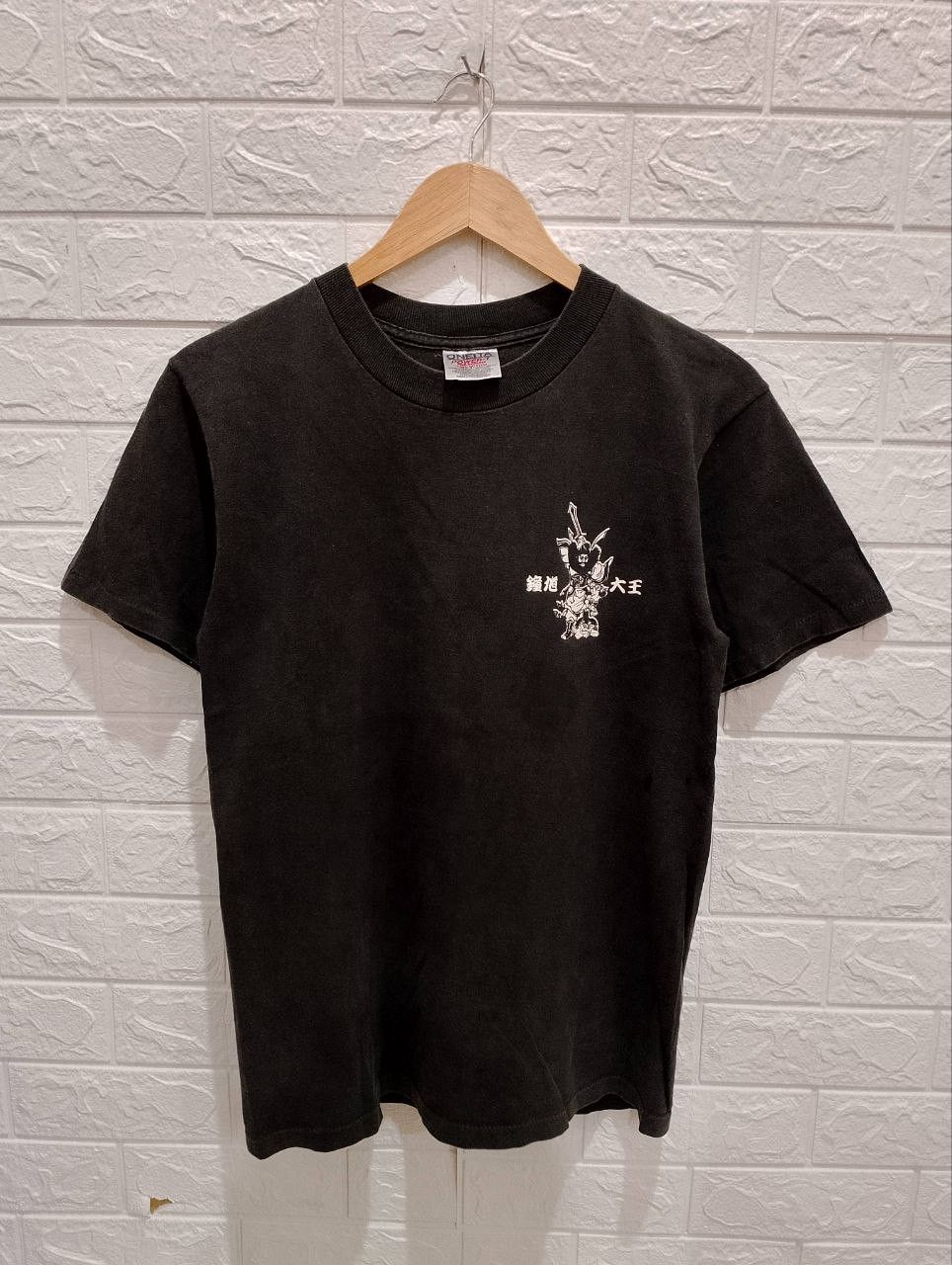 NFL Vintage 90s DAVE HANSEN Tiger Samurai Graphic Tee Size US S / EU 44-46 / 1 - 1 Thumbnail