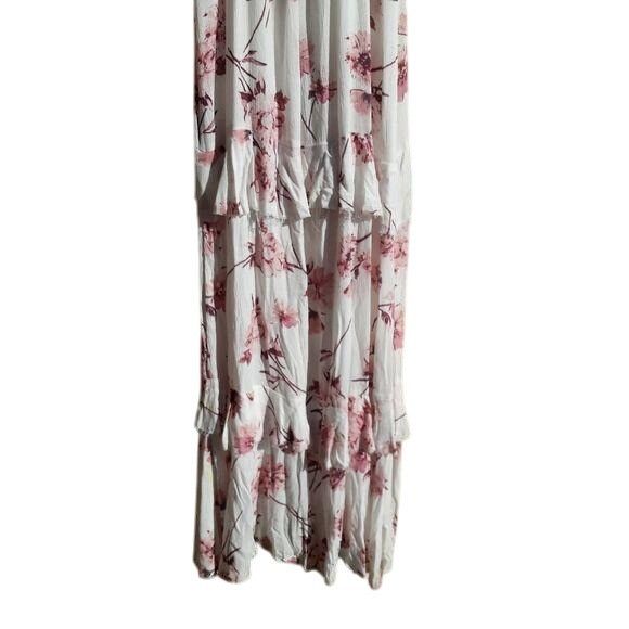 Other Cotton Candy Boho Romantic Feminine Floral Maxi Dress Sz M R Size M / US 6-8 / IT 42-44 - 11 Thumbnail