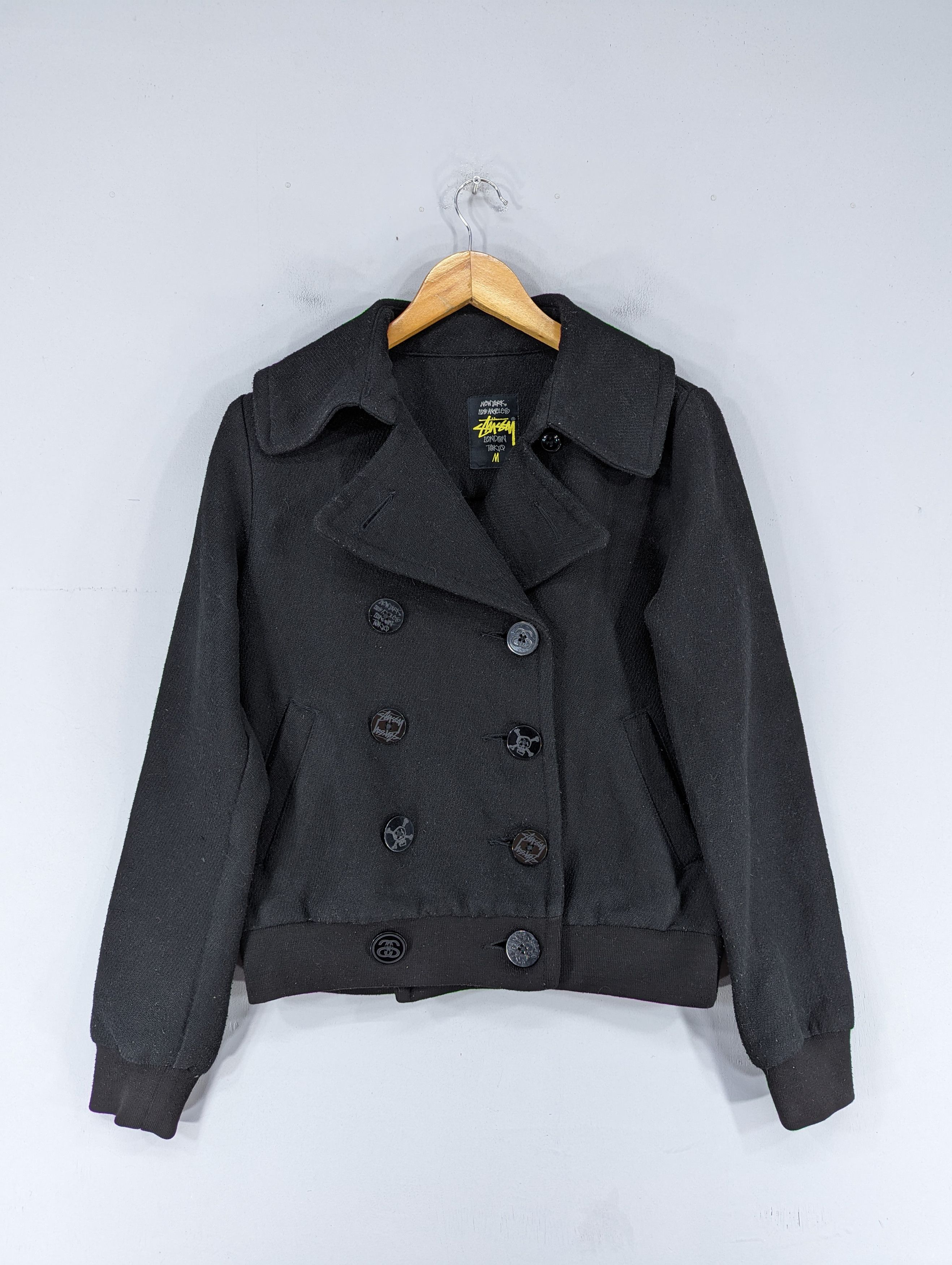 Stussy Double Breasted Jacket | Grailed