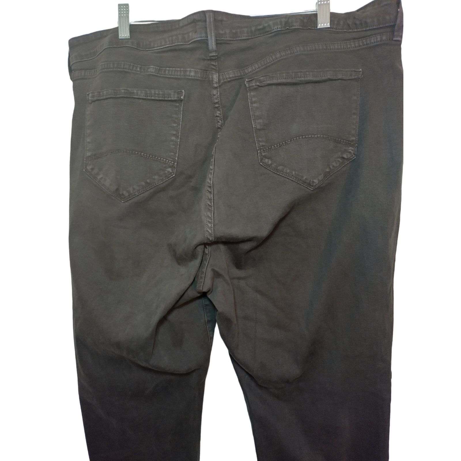 NYDJ NYDJ Womens Straight Leg Jeans Stretch Brown Size 20W Size 40" / US 18 - 6 Thumbnail