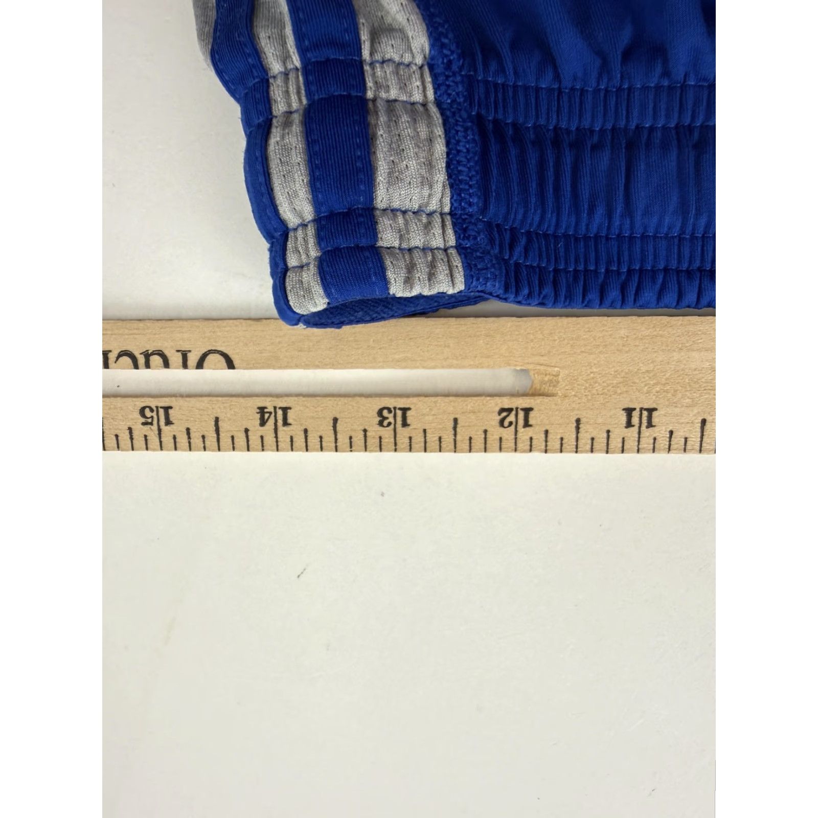 Adidas Adidas Shorts Mens Medium Blue Climalite 3 Stripe Athletic Training 11 Inseam Size US 31 - 7 Thumbnail