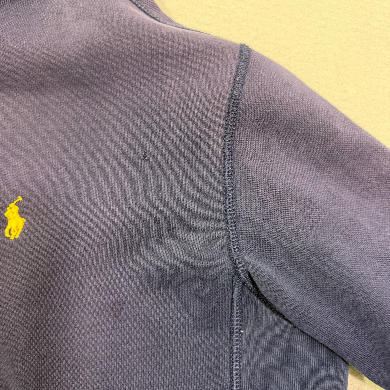 Polo Ralph Lauren Polo Ralph Lauren Full Zip Hoodie Men's 2XB Faded Distressed Size US XXL / EU 58 / 5 - 6 Thumbnail