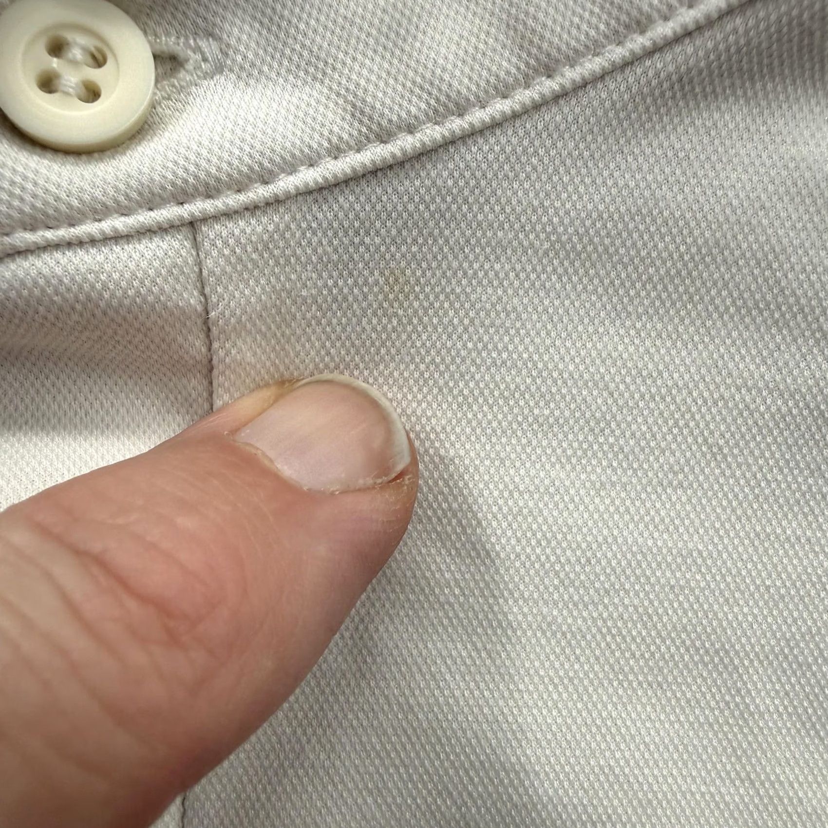 Rapha Rapha Essential Polo Shirt Mens Medium White Cycling Jersey Performance Size US M / EU 48-50 / 2 - 4 Thumbnail