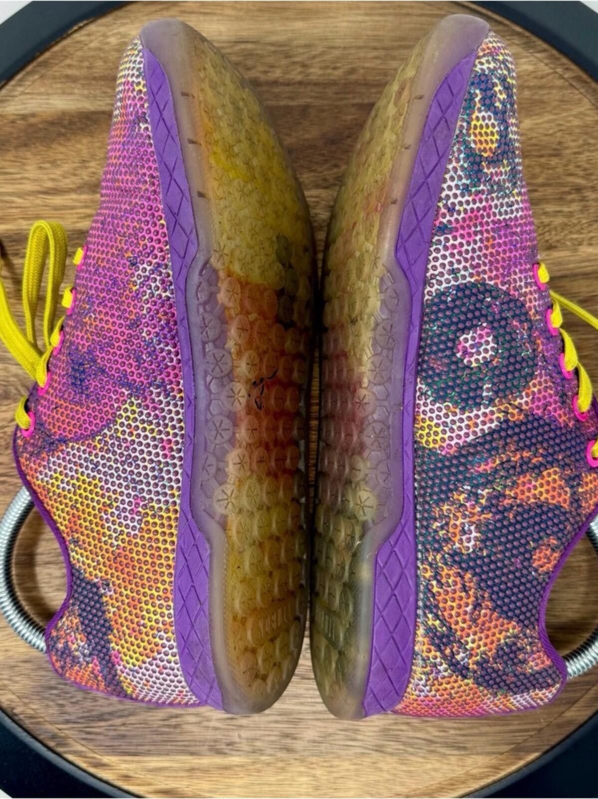Other Nobull Project Sam Dancer Artwork Sneakers with Yellow Laces Size US 8 / IT 38 - 4 Thumbnail