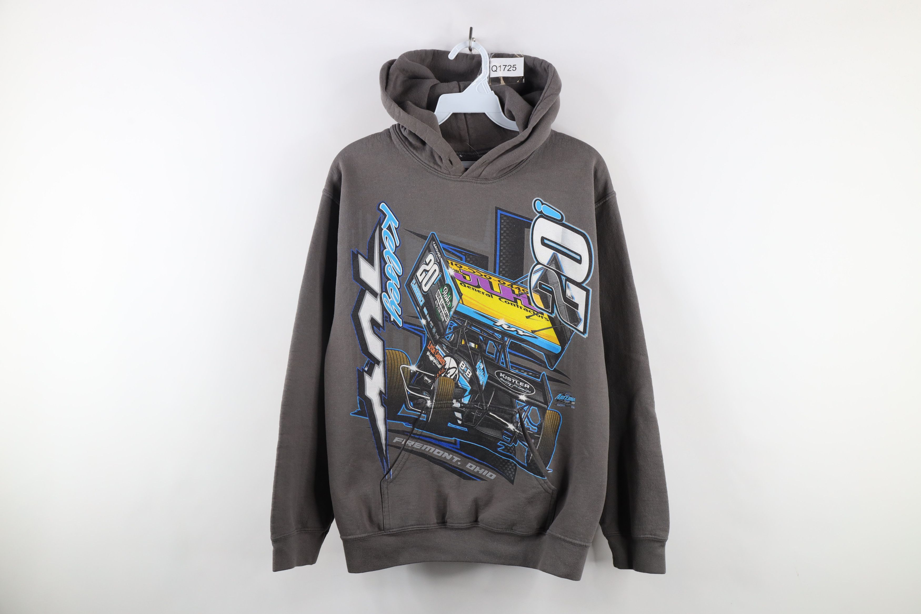 Vintage Streetwear Ivy Sprint Car Racing Hoodie Sweatshirt Gray Size US S / EU 44-46 / 1 - 1 Thumbnail