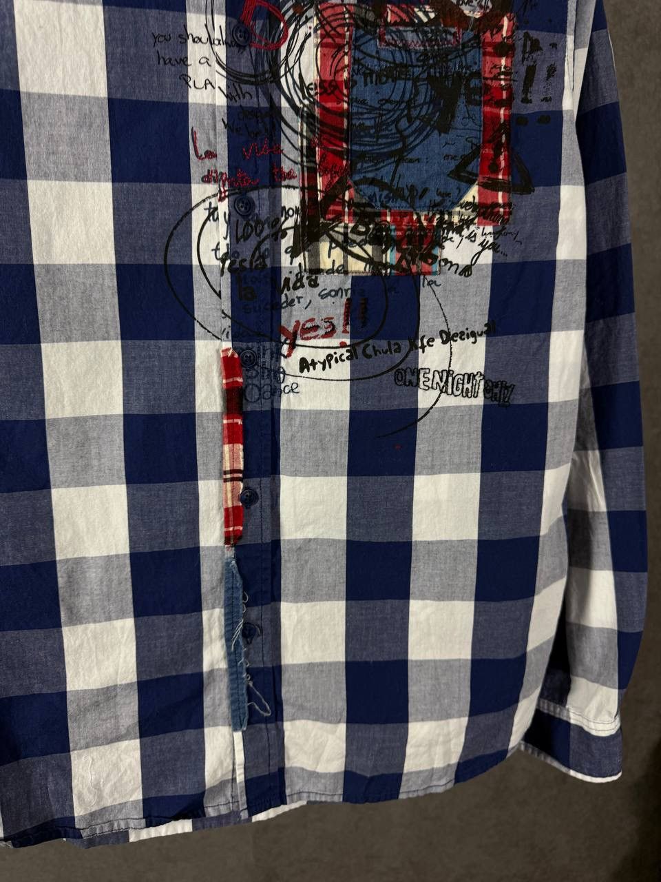 Desigual Desigual designer art shirt Size US L / EU 52-54 / 3 - 5 Thumbnail