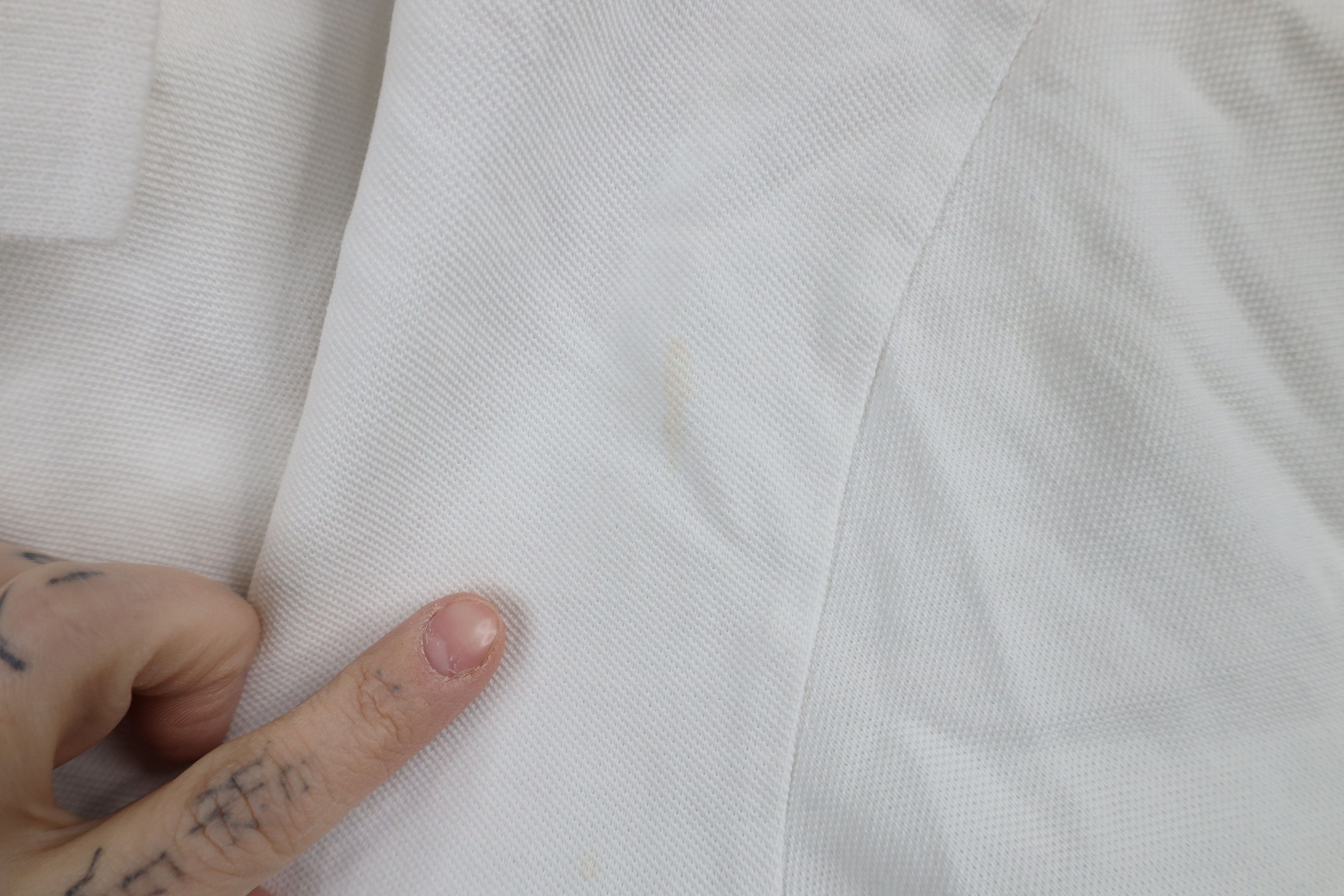 J.Crew × Vintage Vintage Y2K 2004 J Crew Blank Pique Cotton Polo Shirt White Size US XL / EU 56 / 4 - 4 Thumbnail