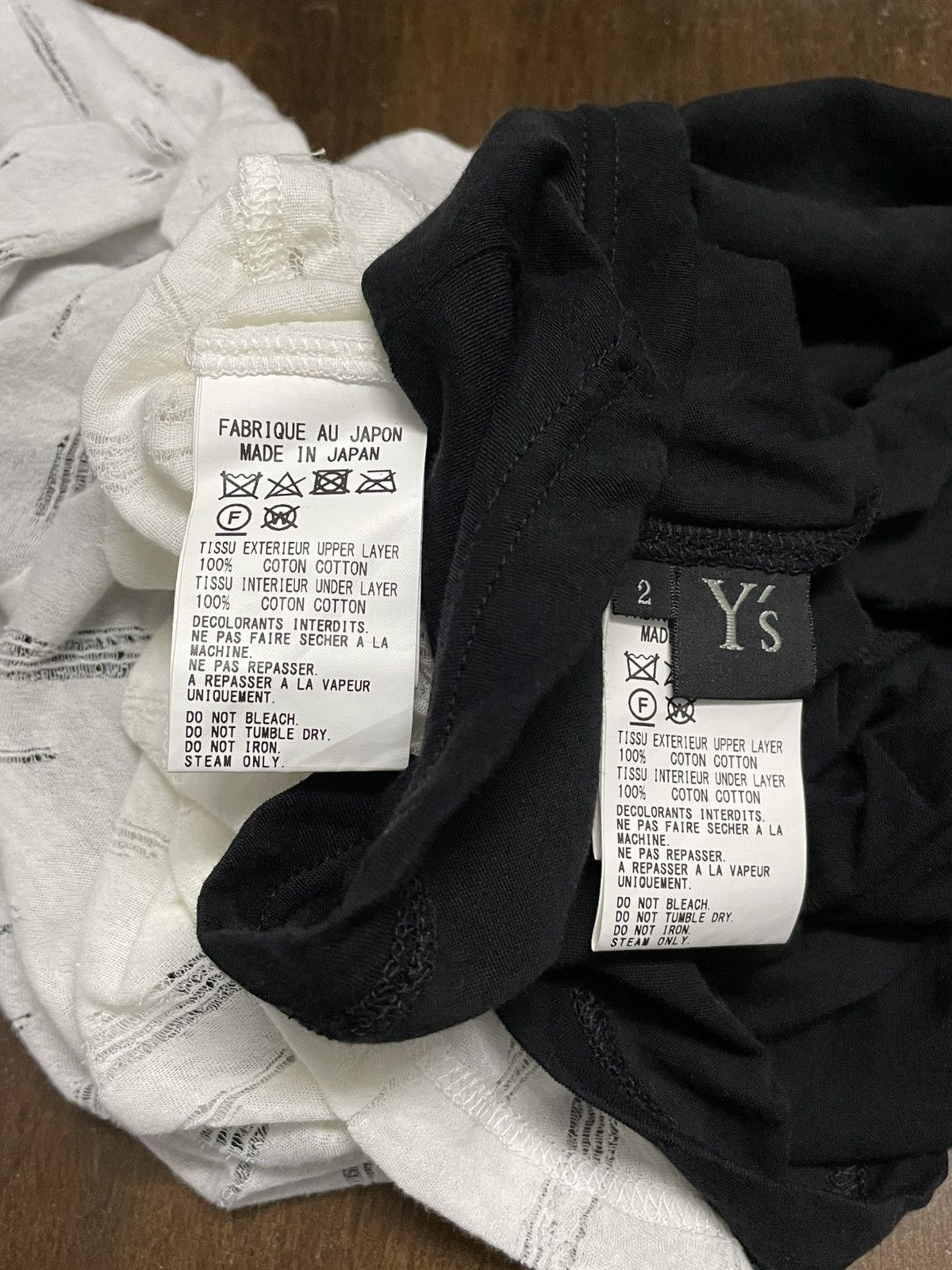 Yohji Yamamoto Vintage Yohji Yamamoto Distressed Pattern Thin Longsleeve Size US M / EU 48-50 / 2 - 13 Thumbnail