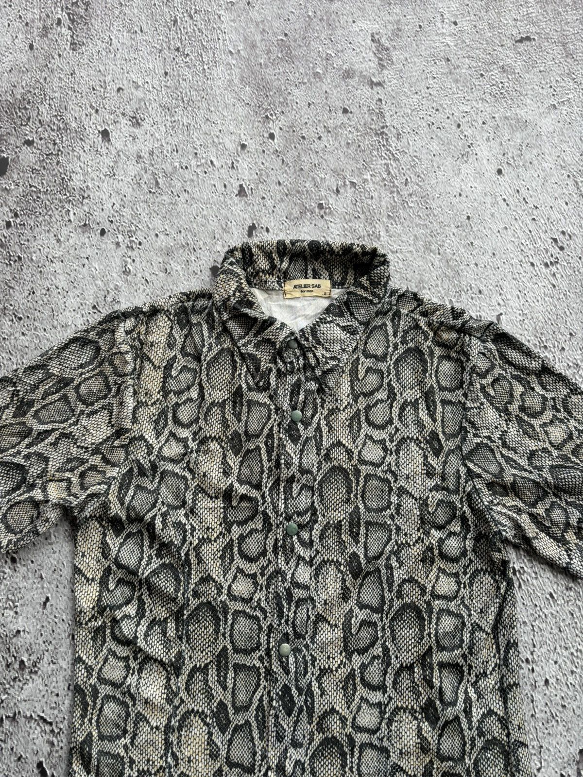 Tornado Mart For men Atelier Sab Snake Tornado Style Shirt Size US M / EU 48-50 / 2 - 4 Thumbnail