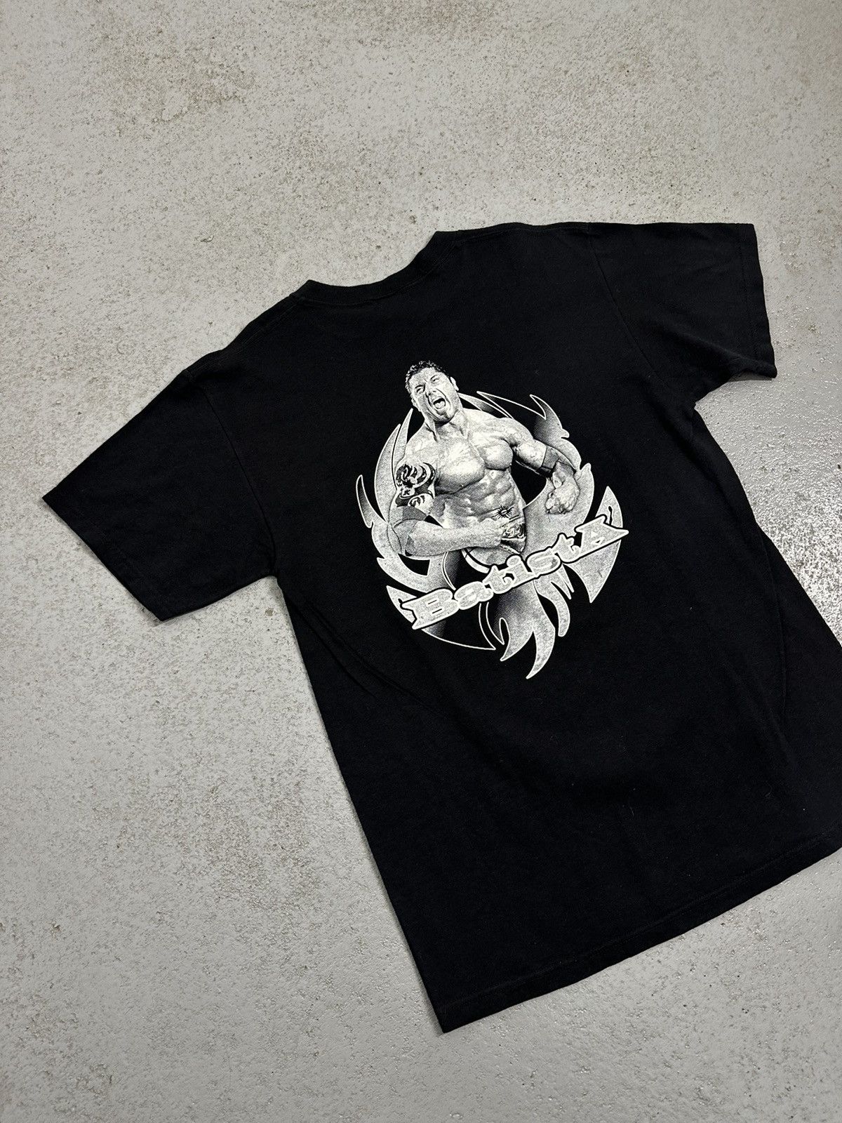 WWE Vintage 00s Batista WWE T-Shirt Size US M / EU 48-50 / 2 - 10 Thumbnail