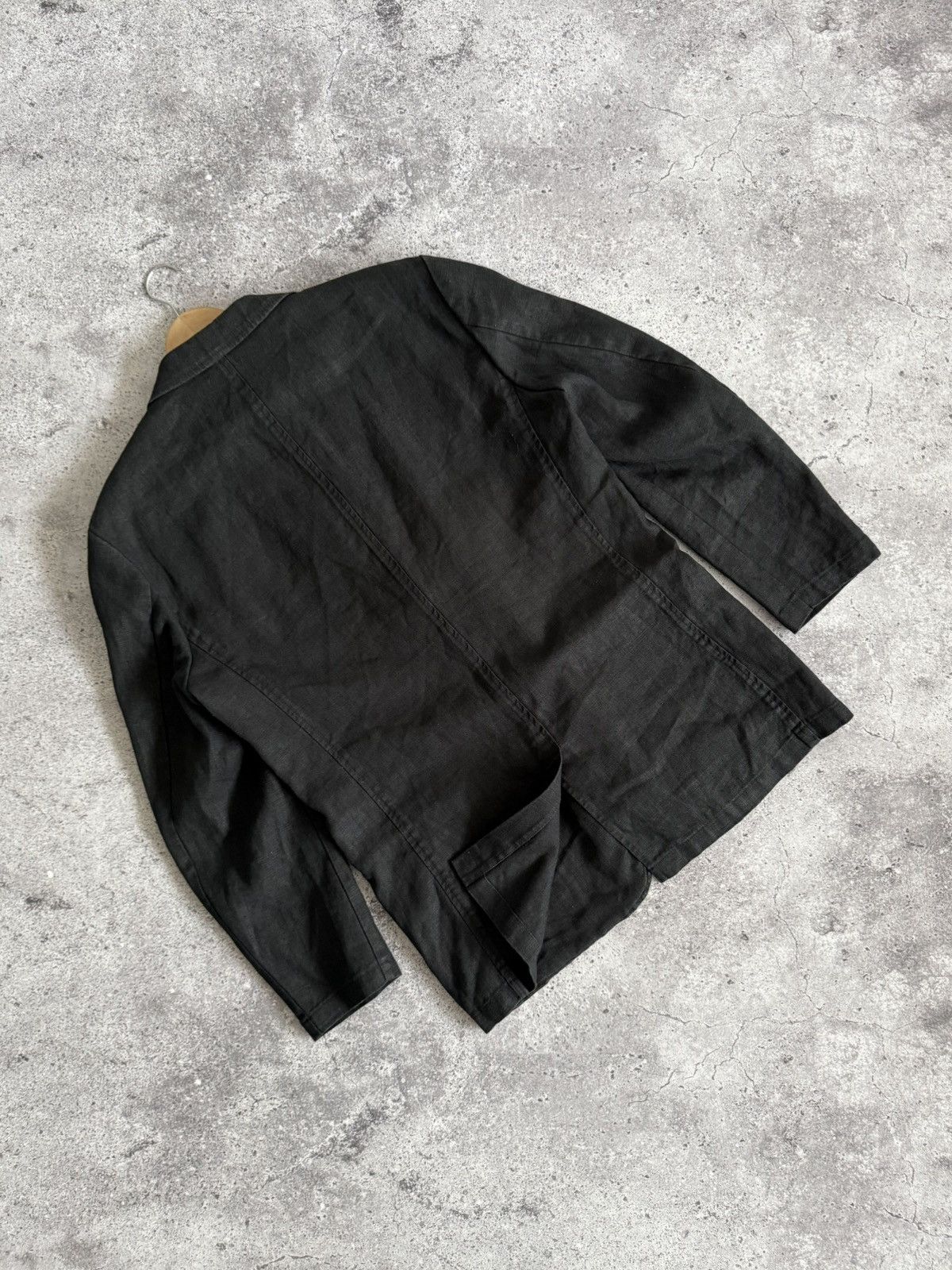 Balmain Vintage Balmain Paris Linen Tailored Blazer | Summer Jacket Size 52L - 11 Thumbnail