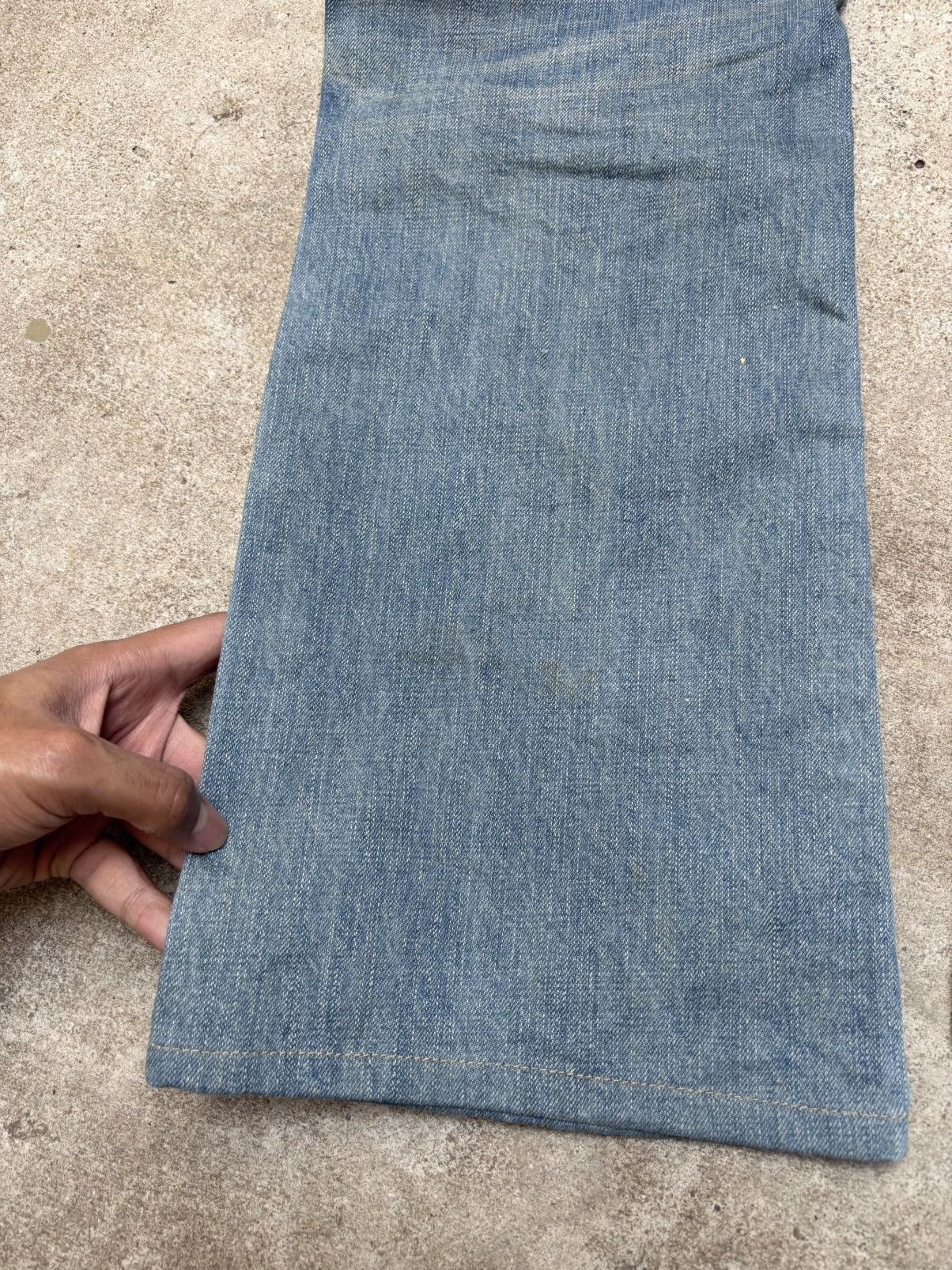 Le Grande Bleu (L.G.B.) RED PEPPER Indian Boot Cut Flared Jeans Denim Size 33 Size US 33 - 19 Thumbnail