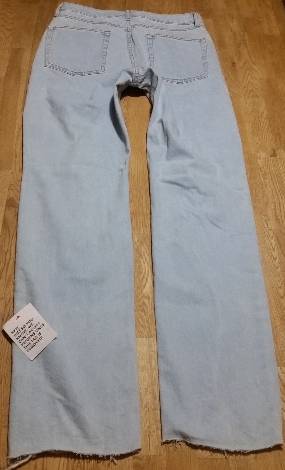 Vintage 💥For Tall 💥L36 L38 90s loose w33 holes distressed w31 w32 Size US 32 / EU 48 - 2 Thumbnail